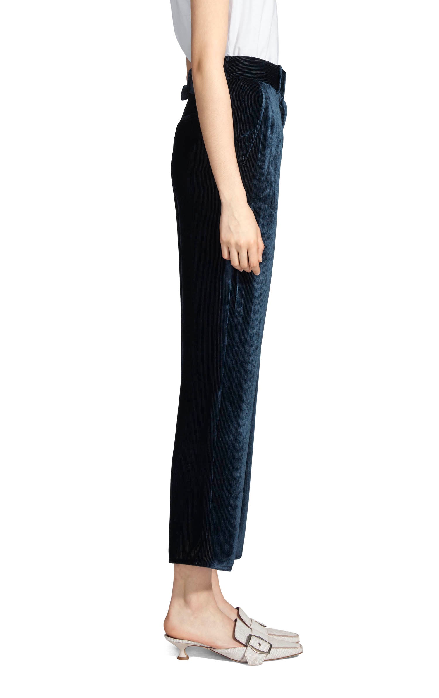 Willa Fluid Corduroy Cropped Pant