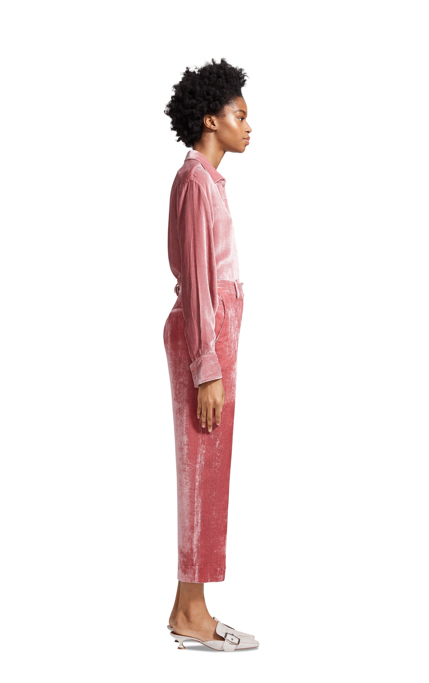 Willa Fluid Corduroy Cropped Pant