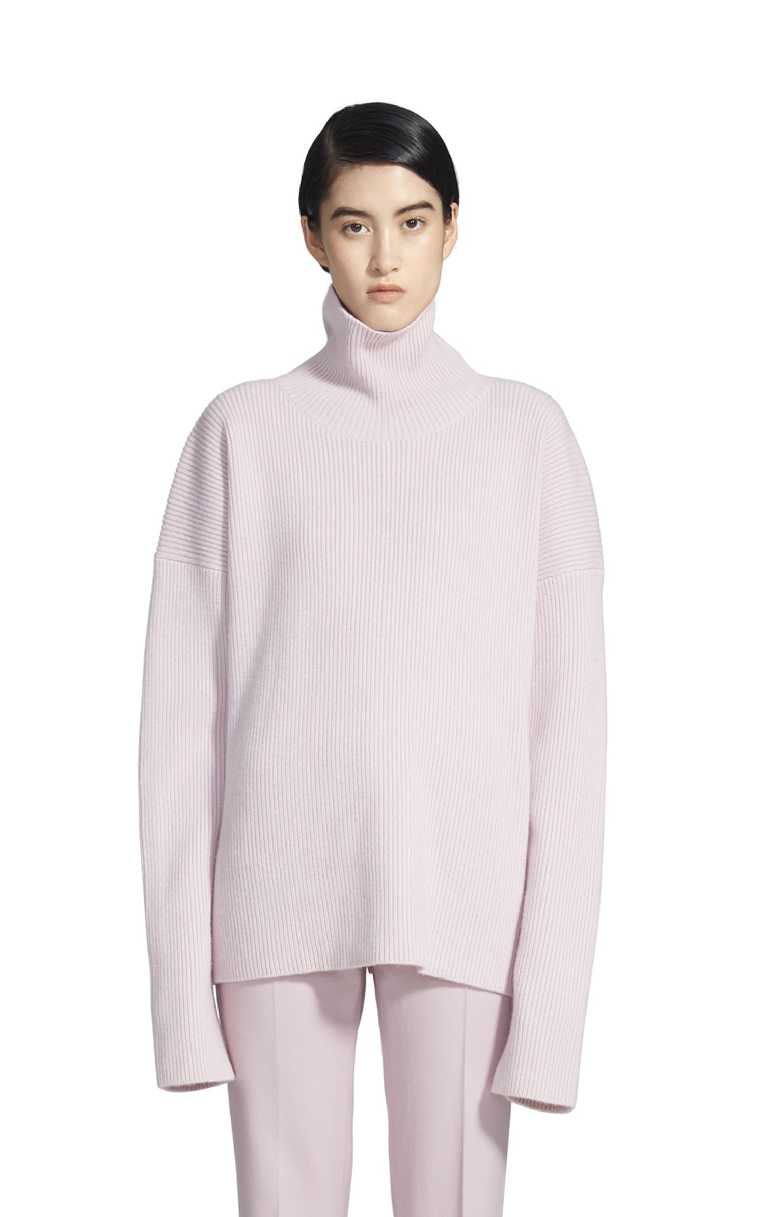 Wolf Merino Felted Turtleneck Sweater