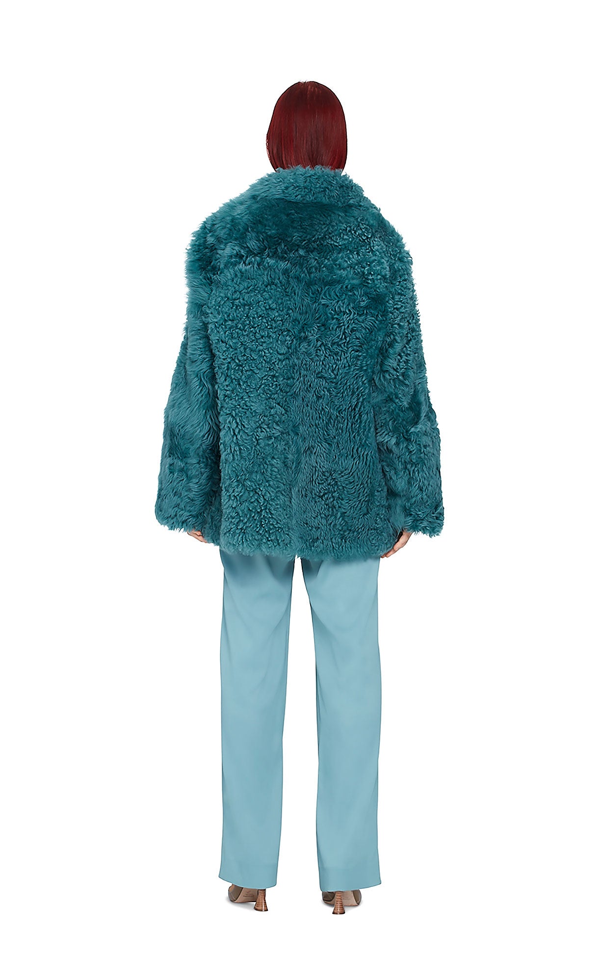 Pippa Tigrado Shearling Peacoat