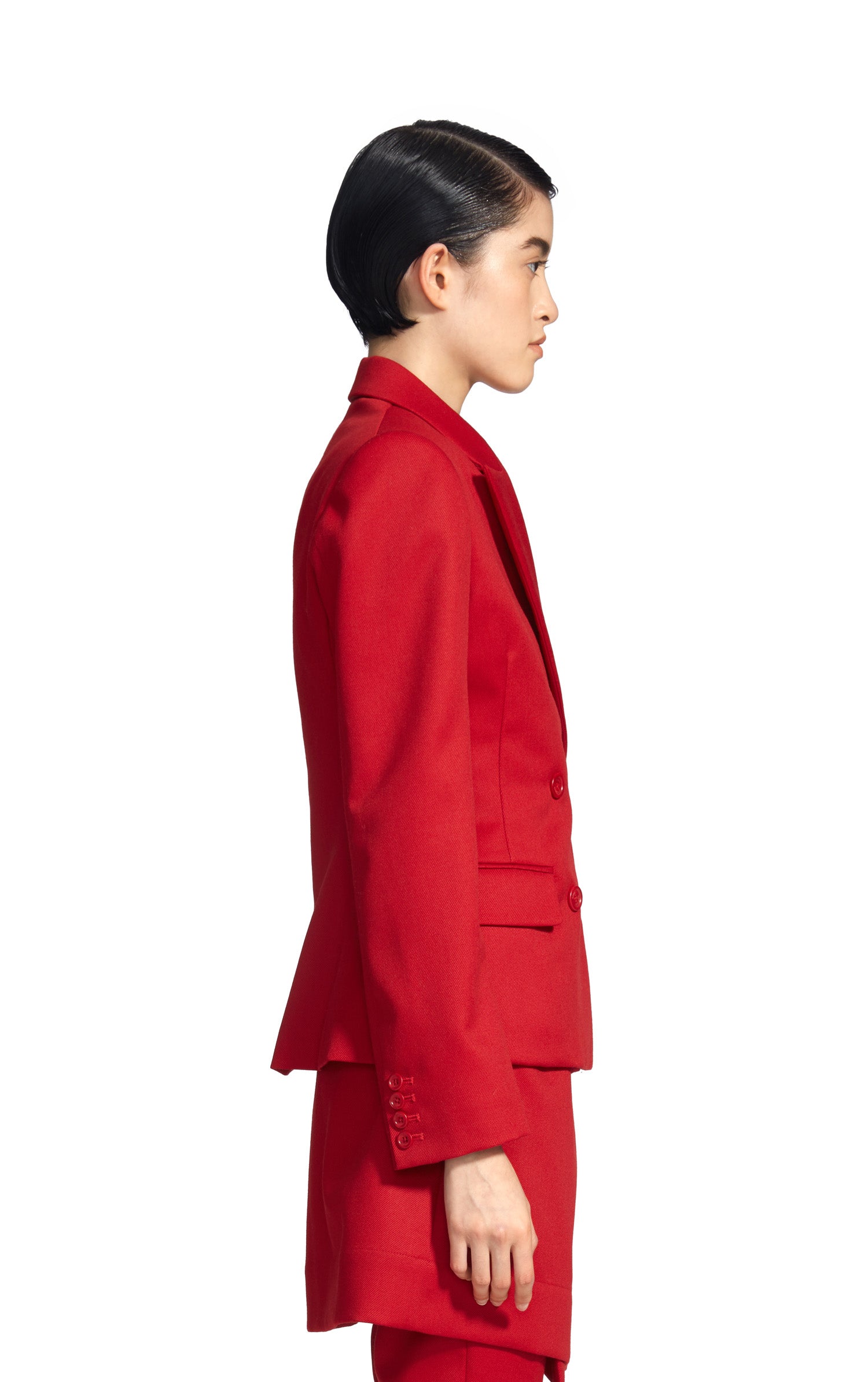 Oni Wool Twill Double Breasted Blazer