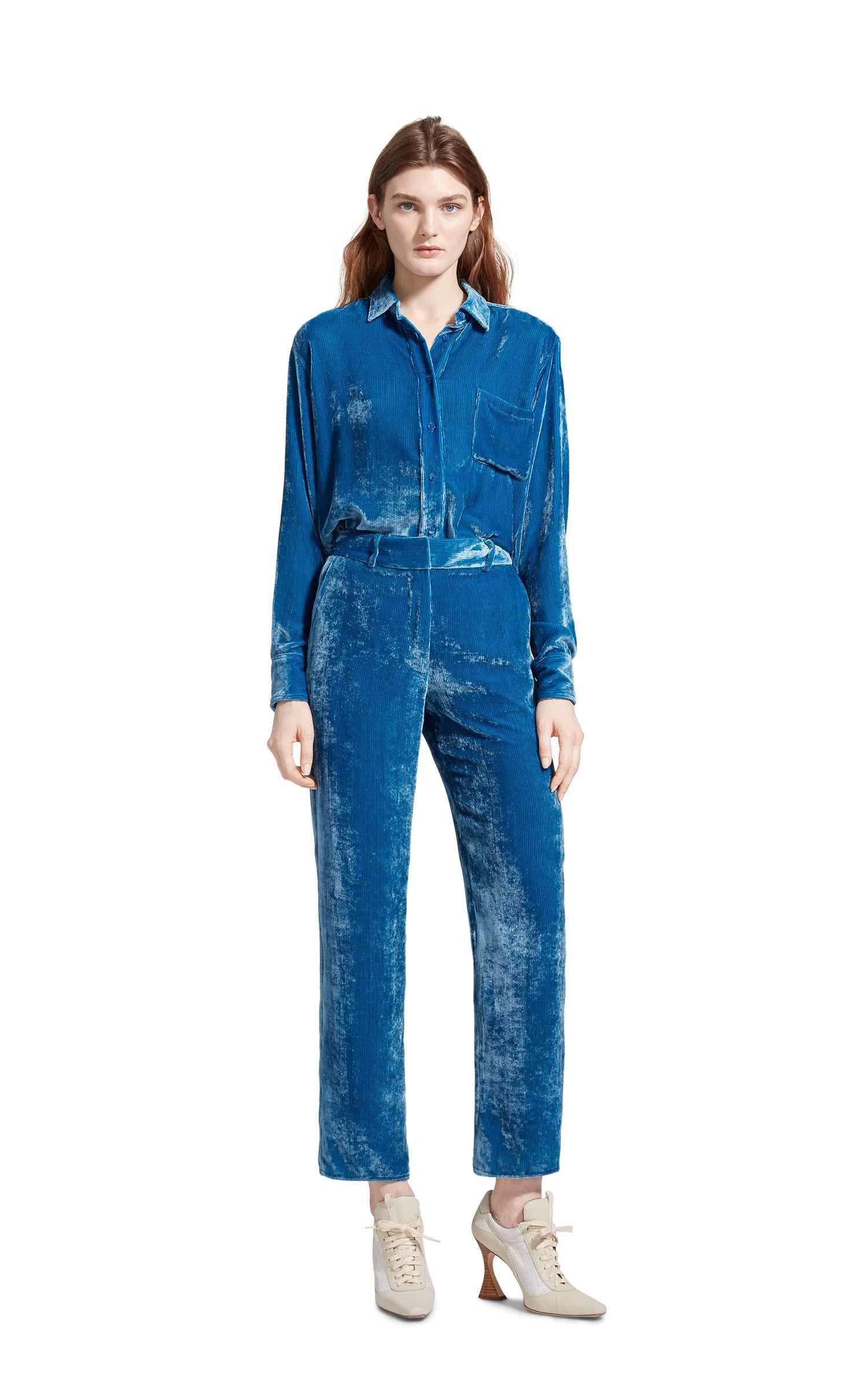 Willa Fluid Corduroy Cropped Pant