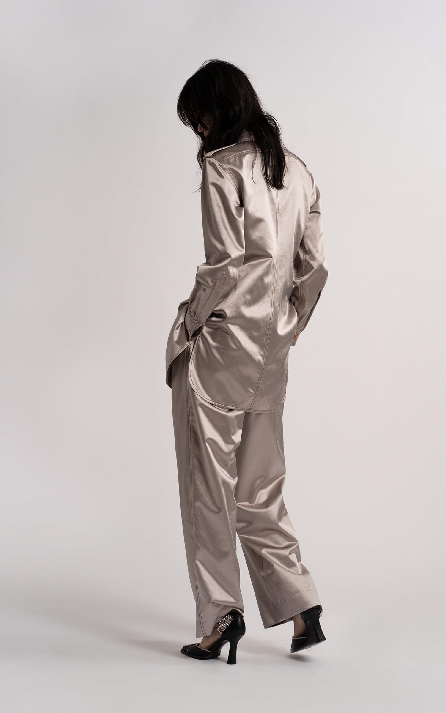 Kelsi Cinzed Cotton Shirt