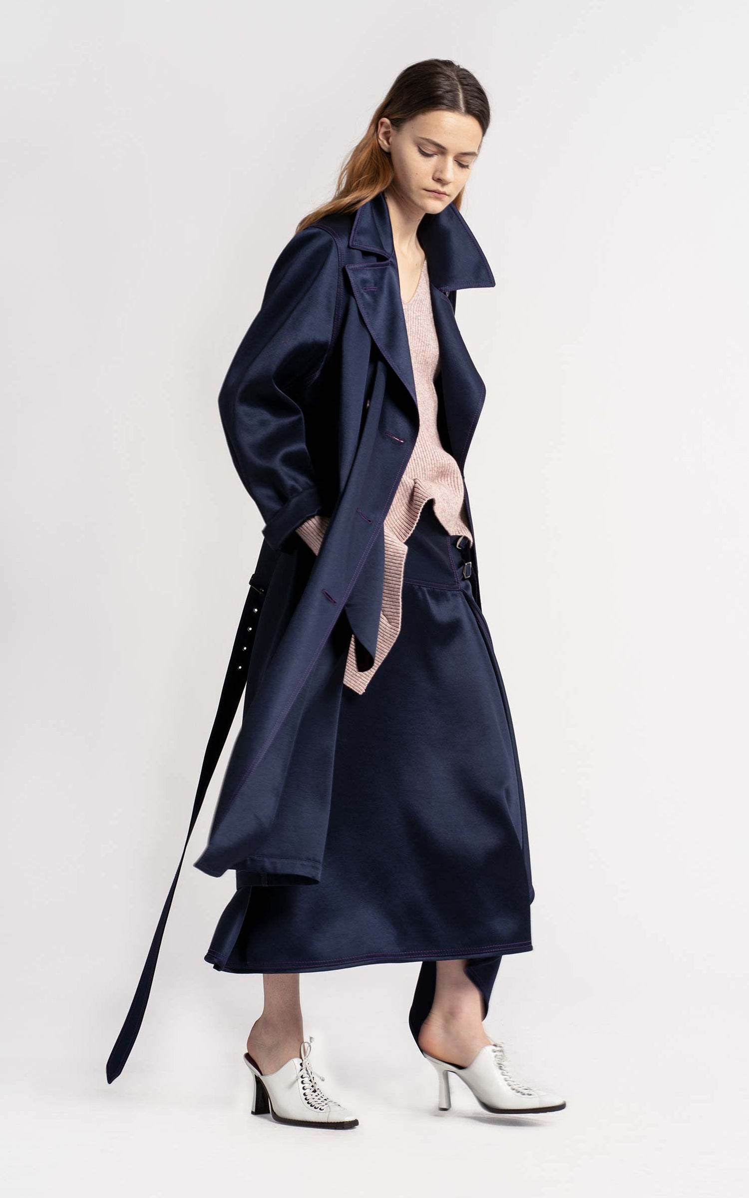 Sies marjan trench coat top