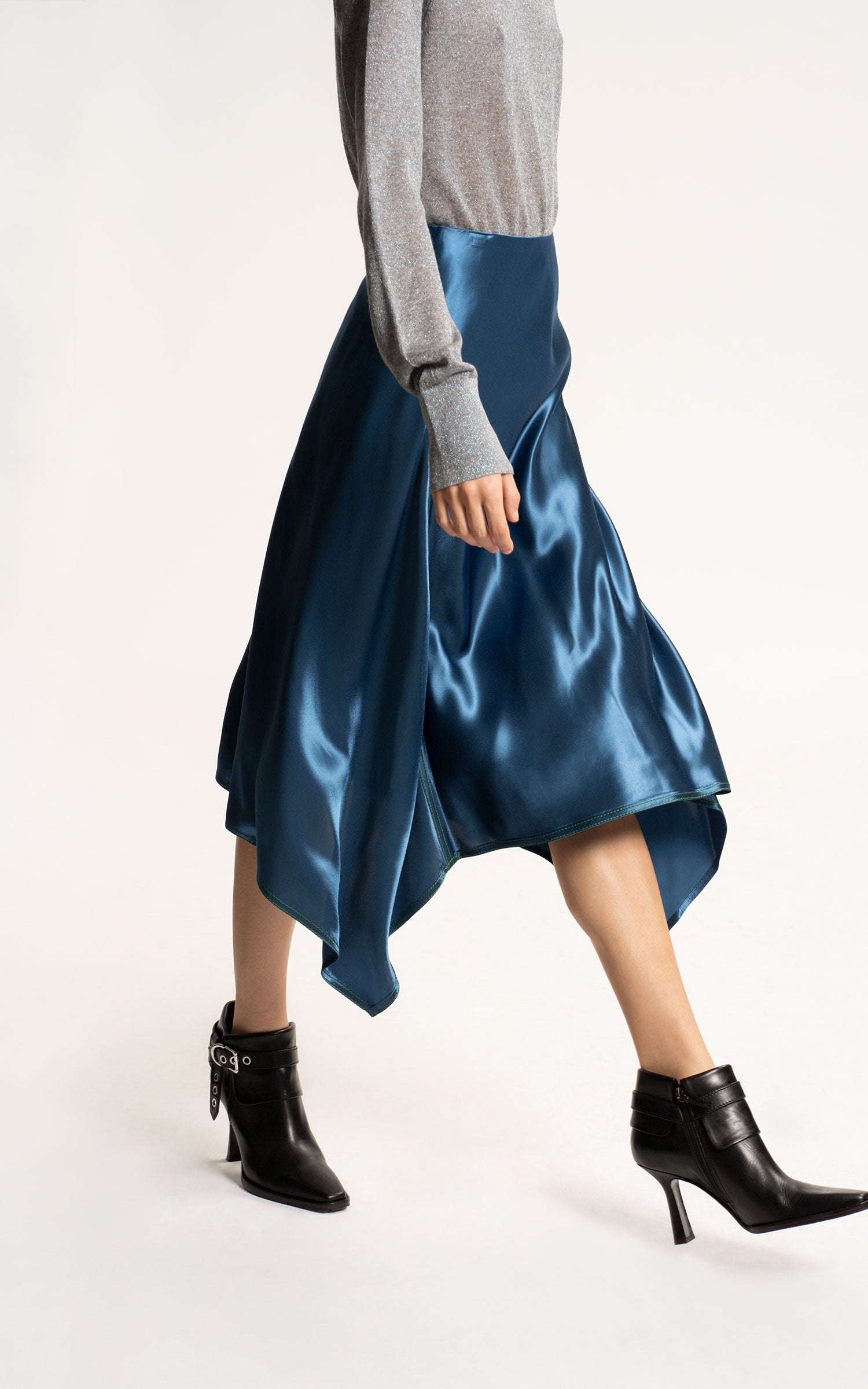 Darby Satin Skirt