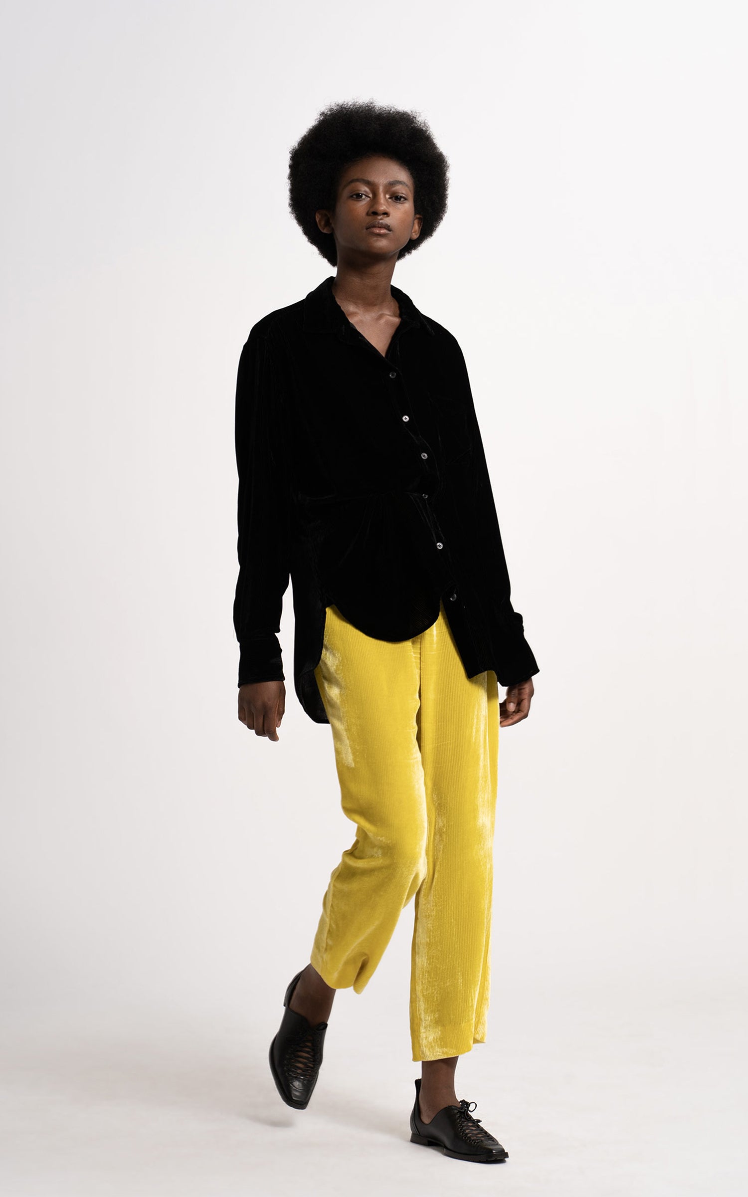 Sander Fluid Cord Shirt