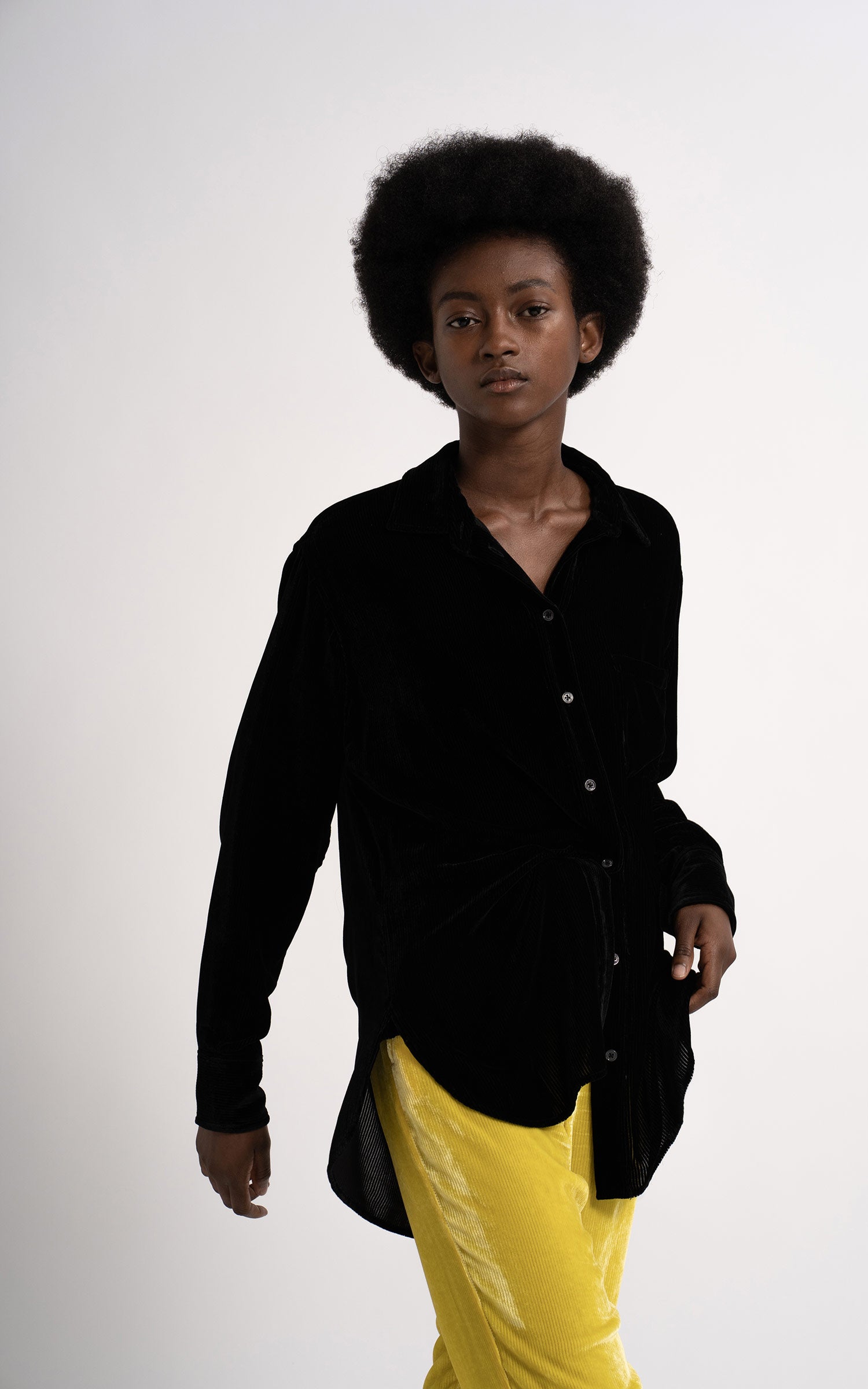 Sander Fluid Cord Shirt