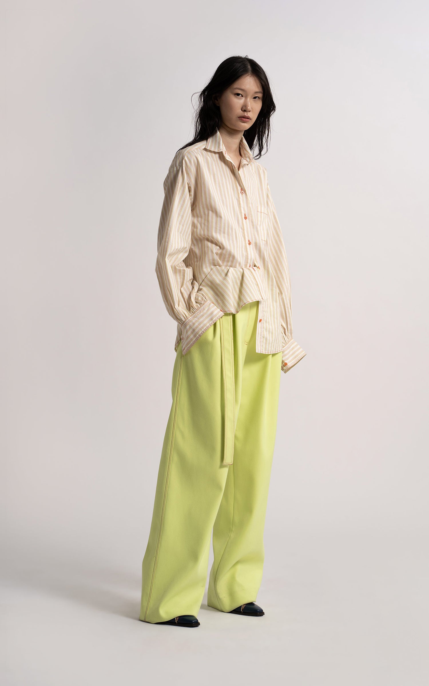 Emanuela Stripe Cotton Shirt