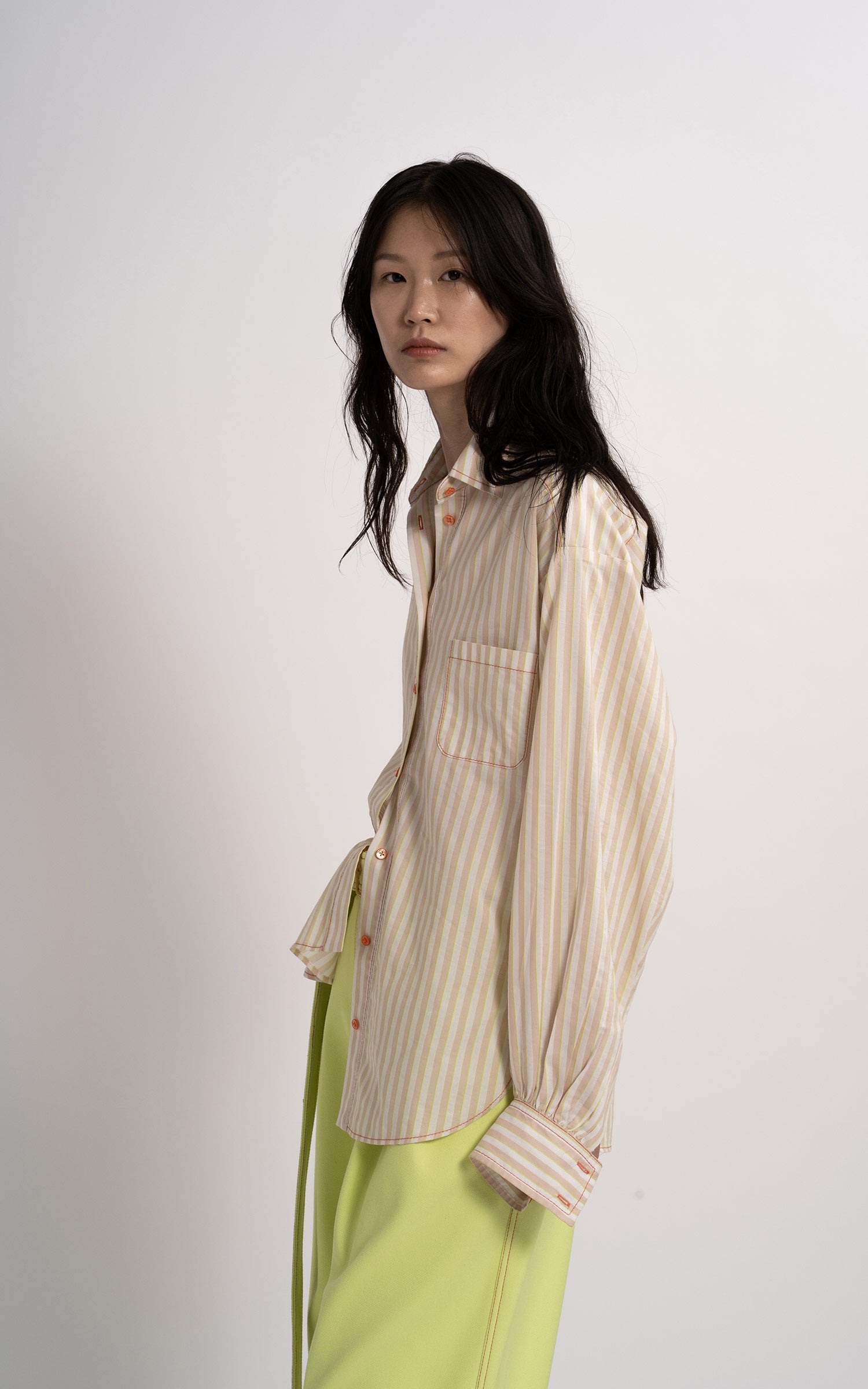 Emanuela Stripe Cotton Shirt