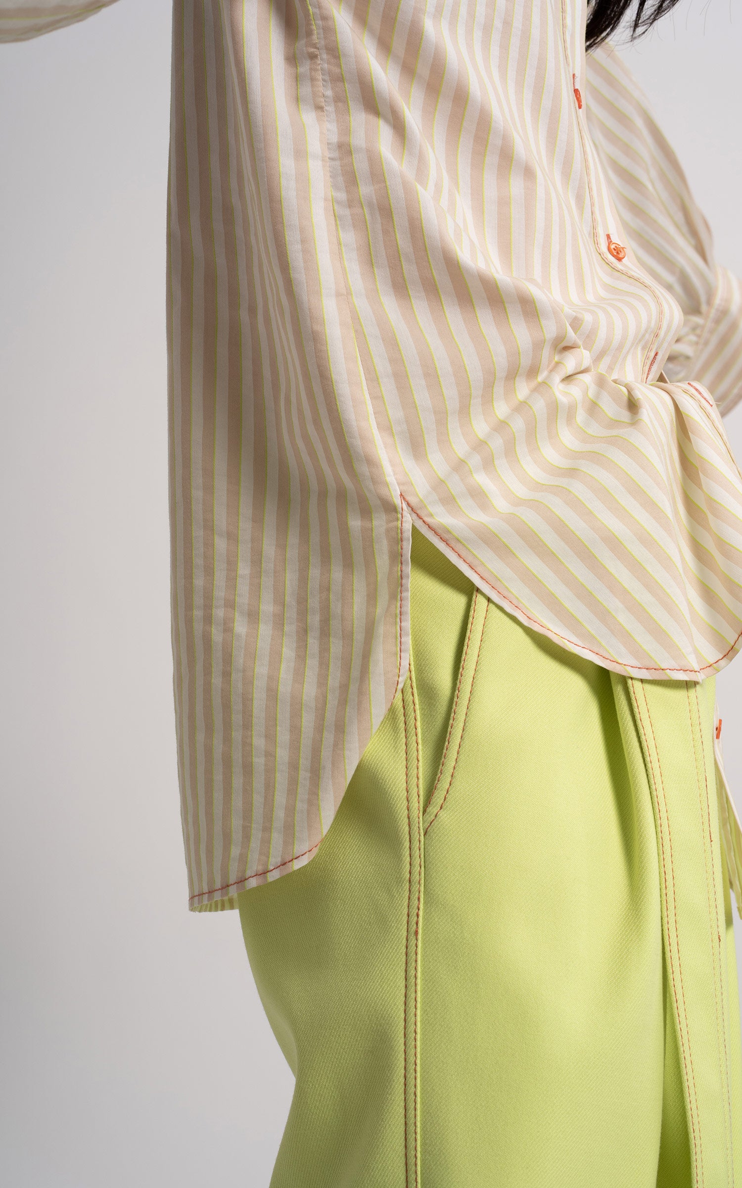 Emanuela Stripe Cotton Shirt