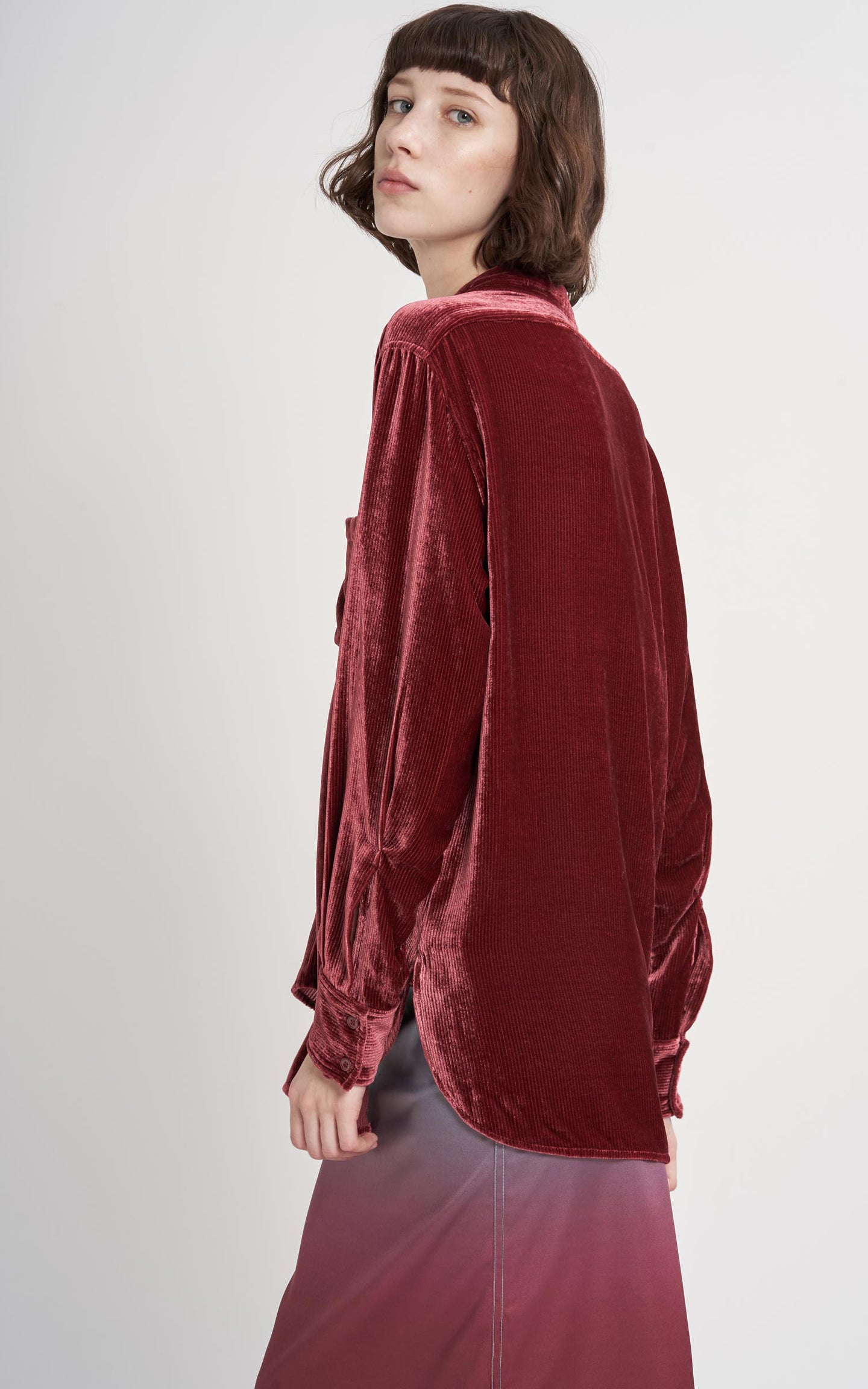 Sander Fluid Cord Shirt