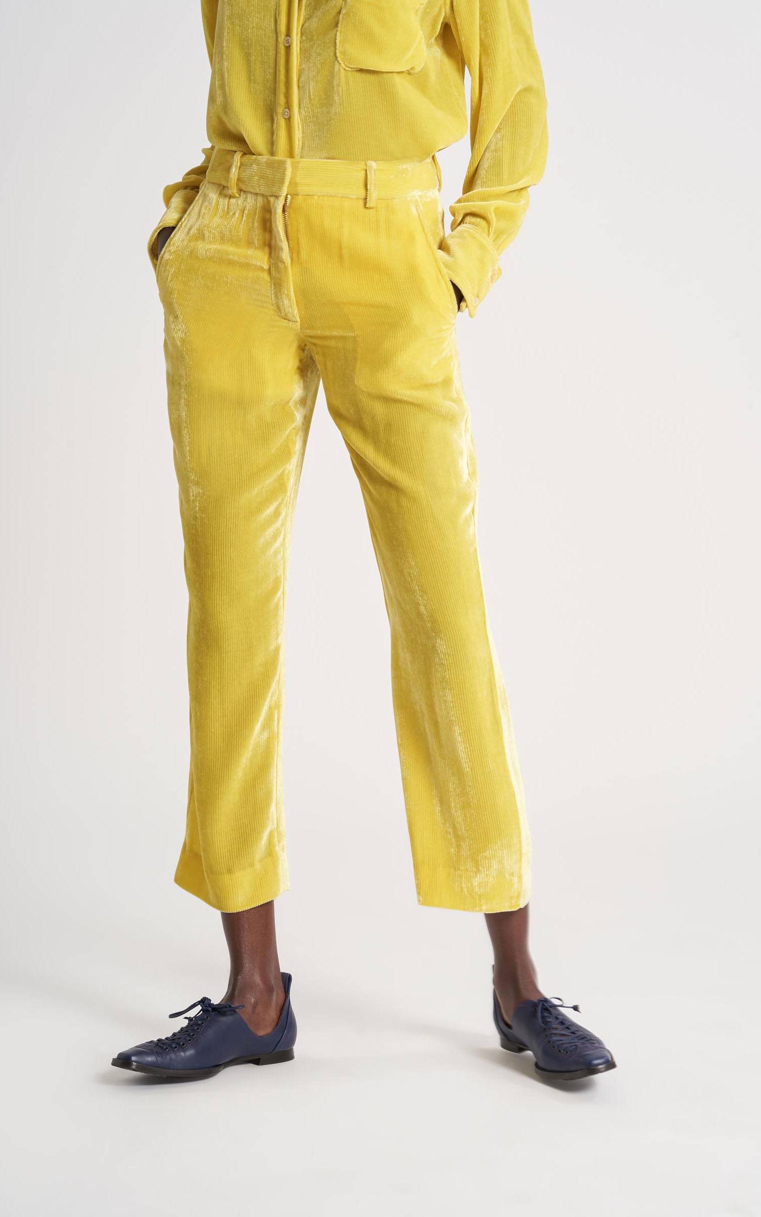Corduroy capri pants on sale
