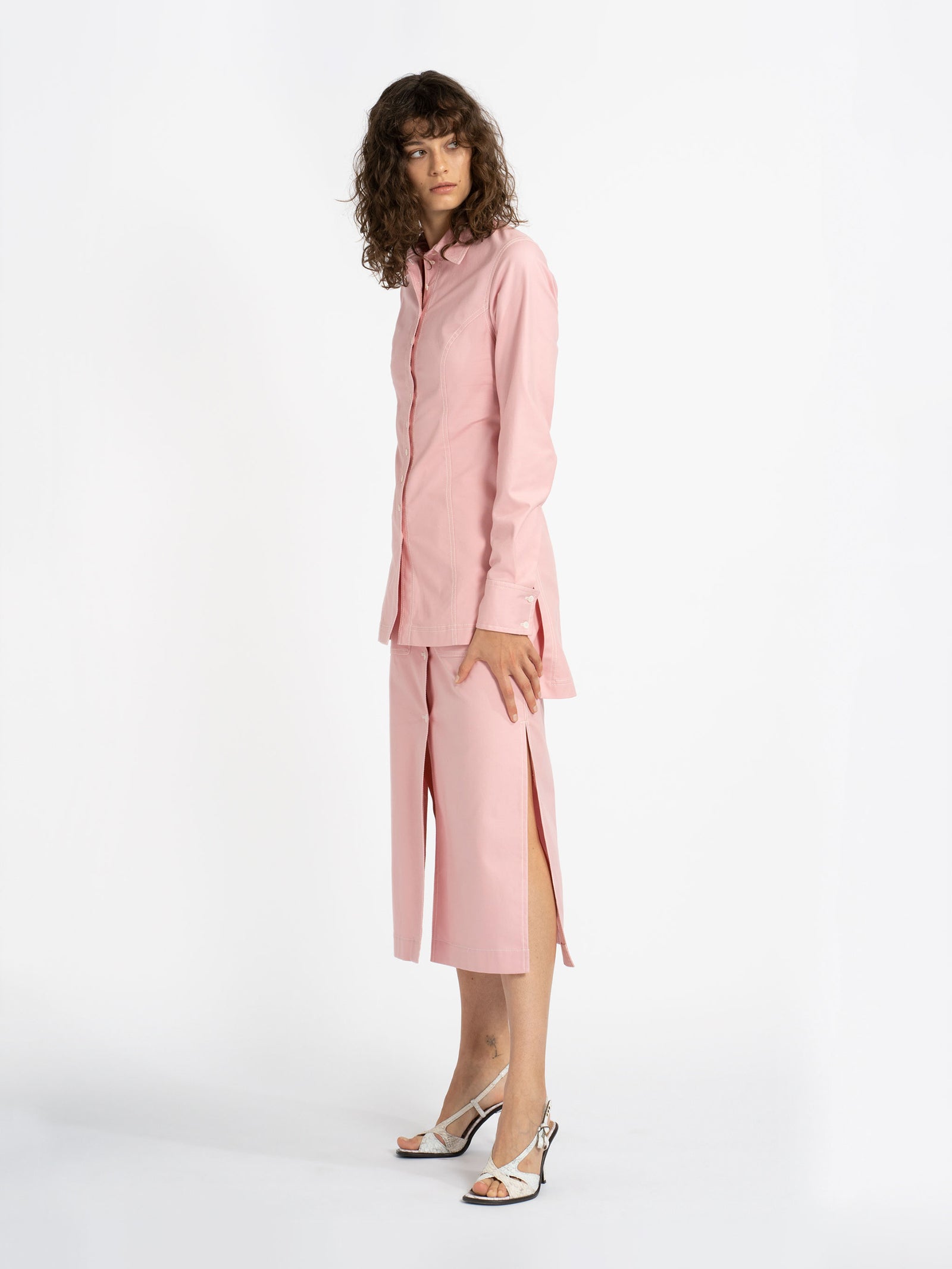 Sofia Cotton Canvas Shirt