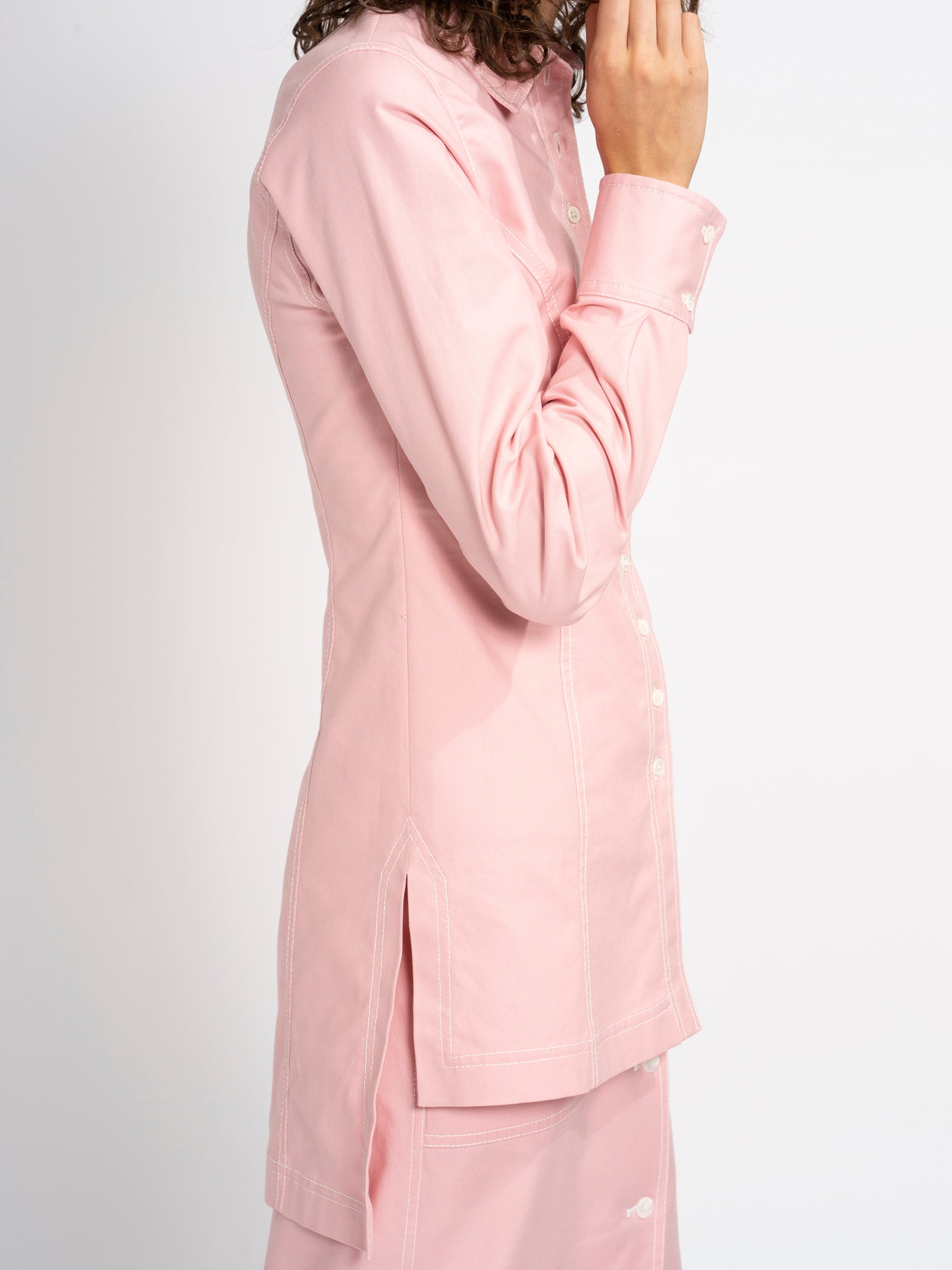 Sofia Cotton Canvas Shirt