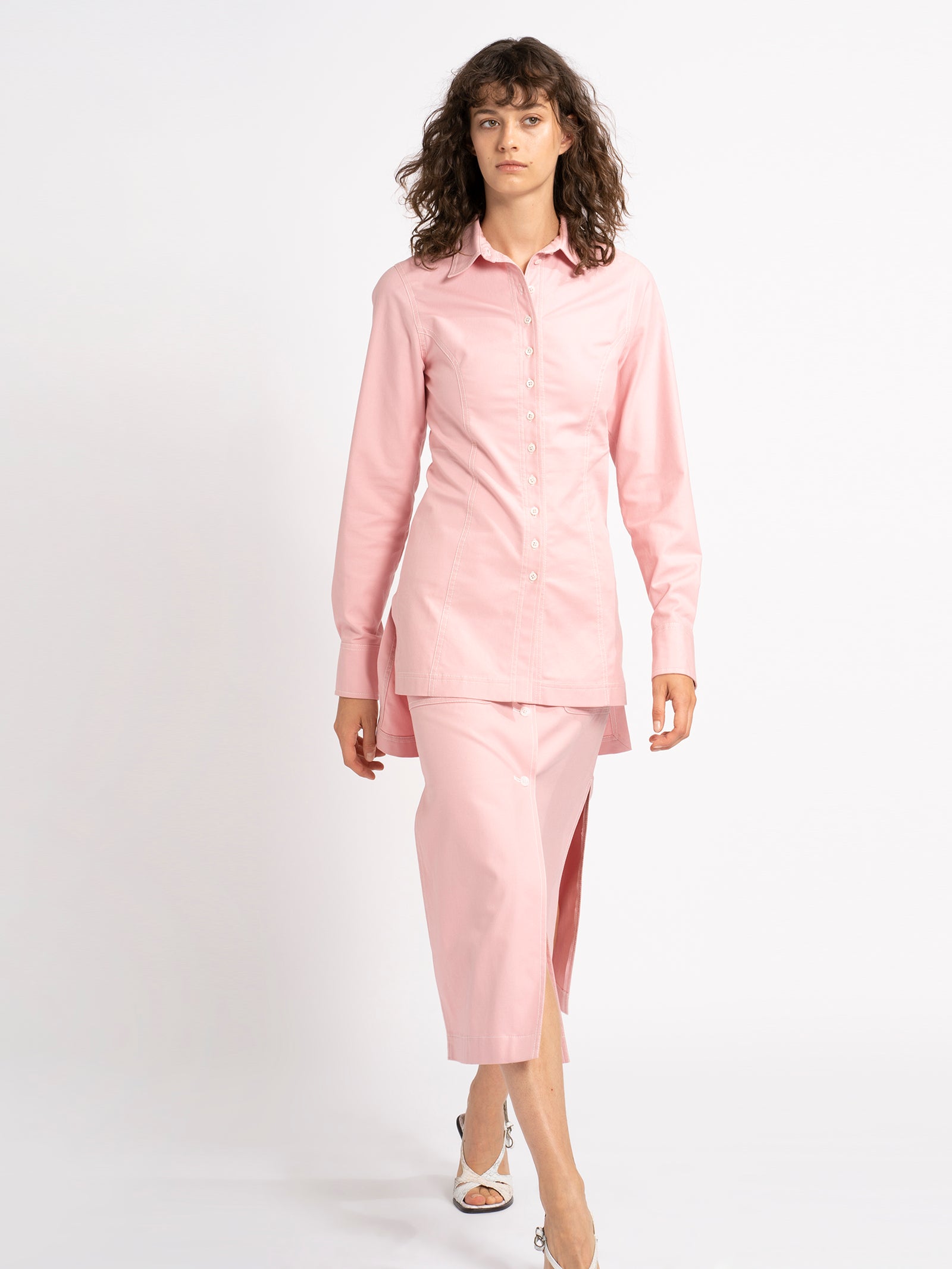 Sofia Cotton Canvas Shirt