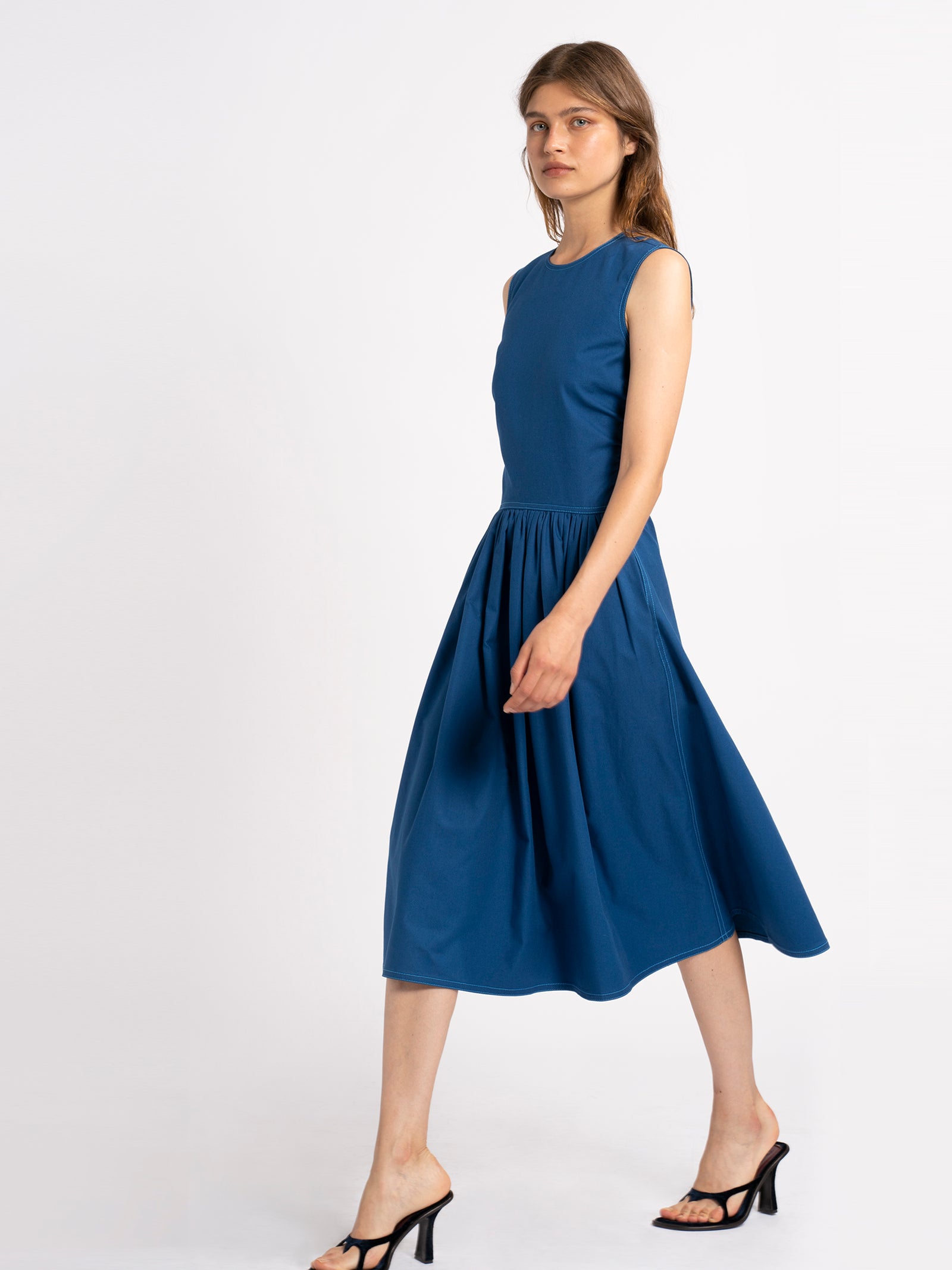 Violetta Cotton Canvas Dress