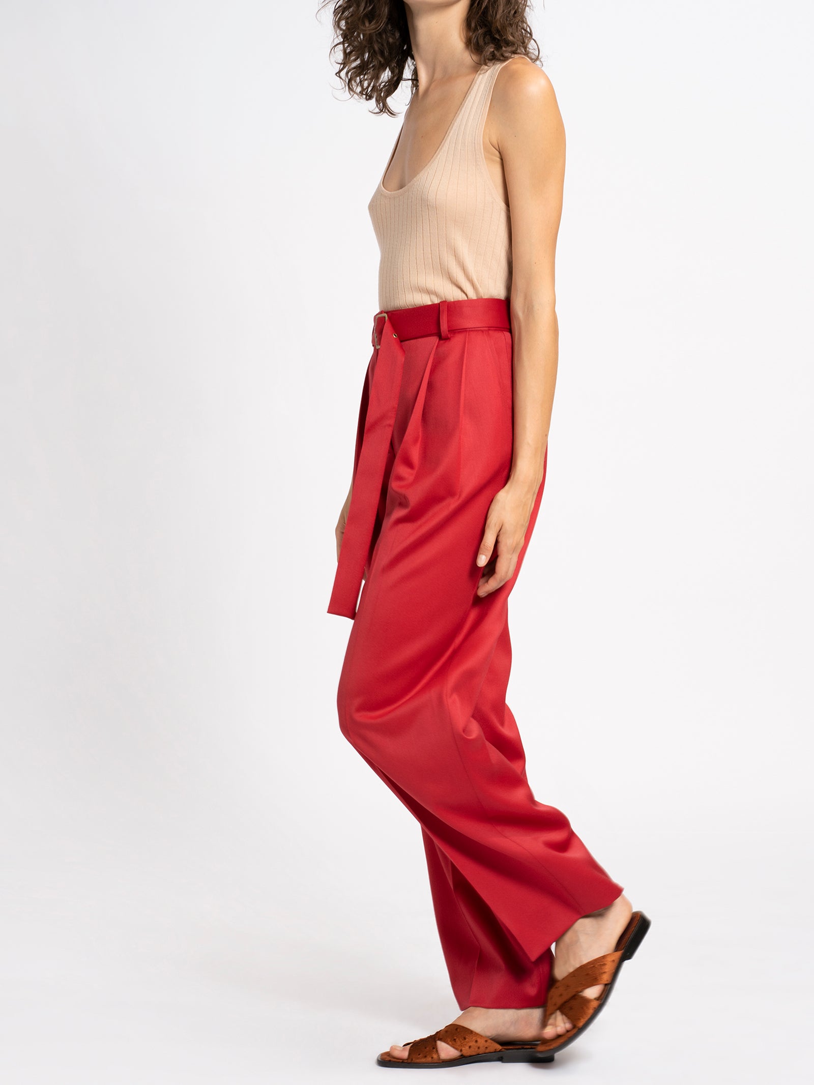 Blanche Wool Twill Pant