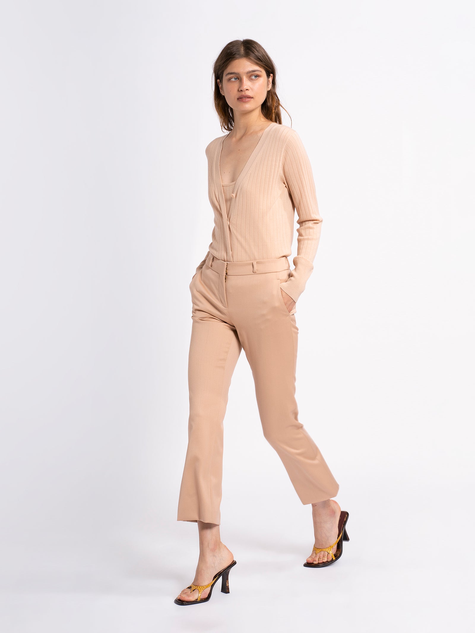 Nastya Wool Twill Pant