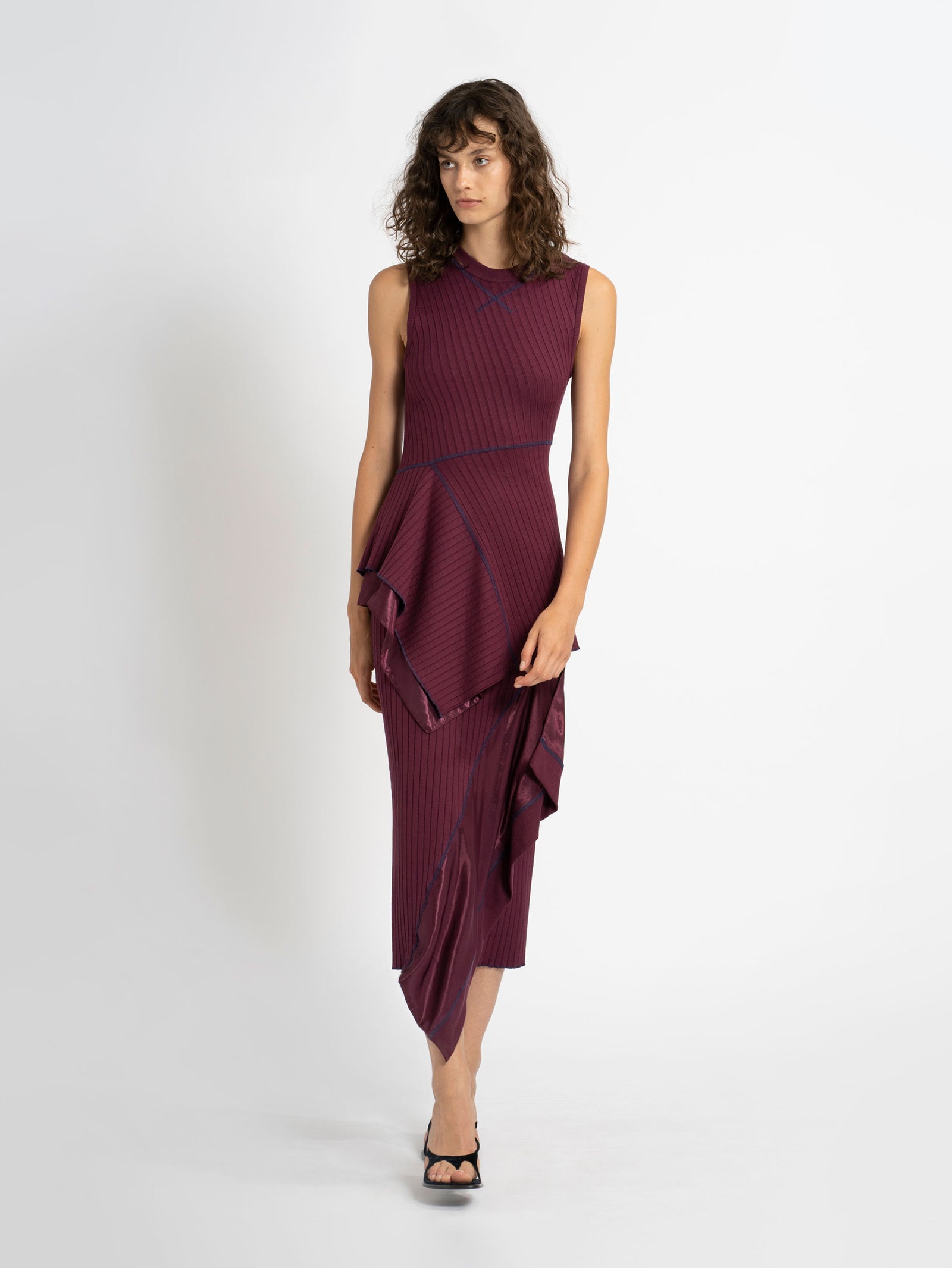 Tanya Rib Jersey Dress