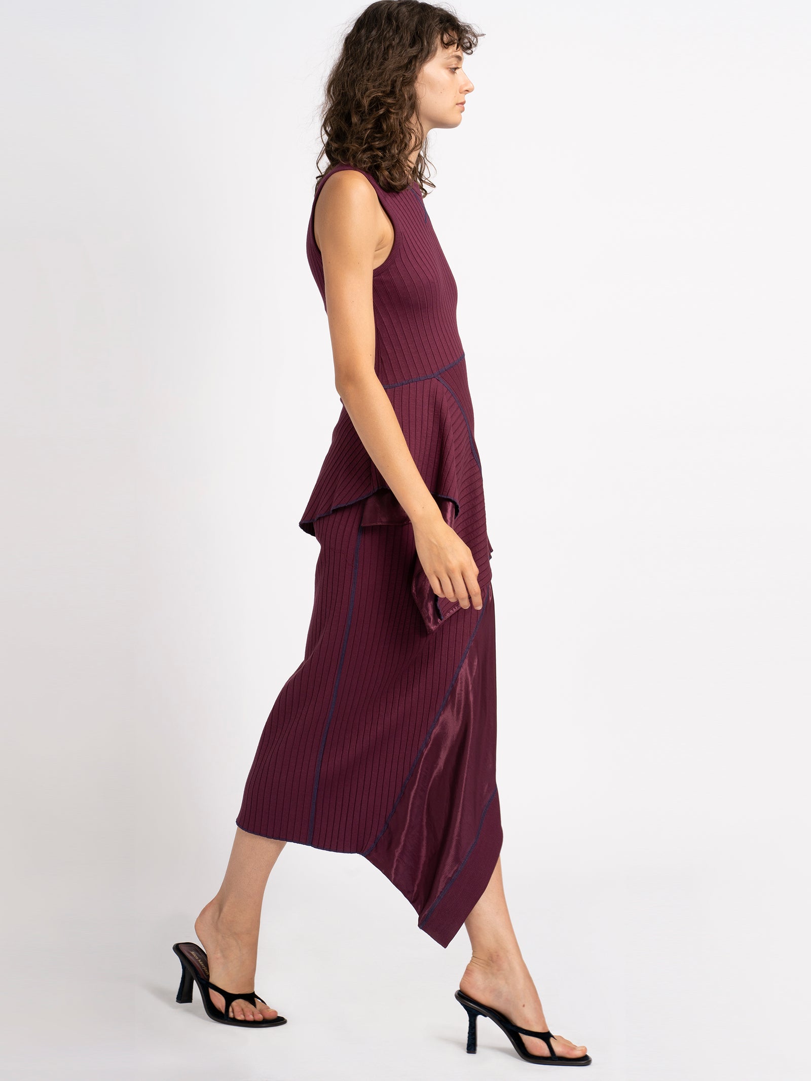 Tanya Rib Jersey Dress