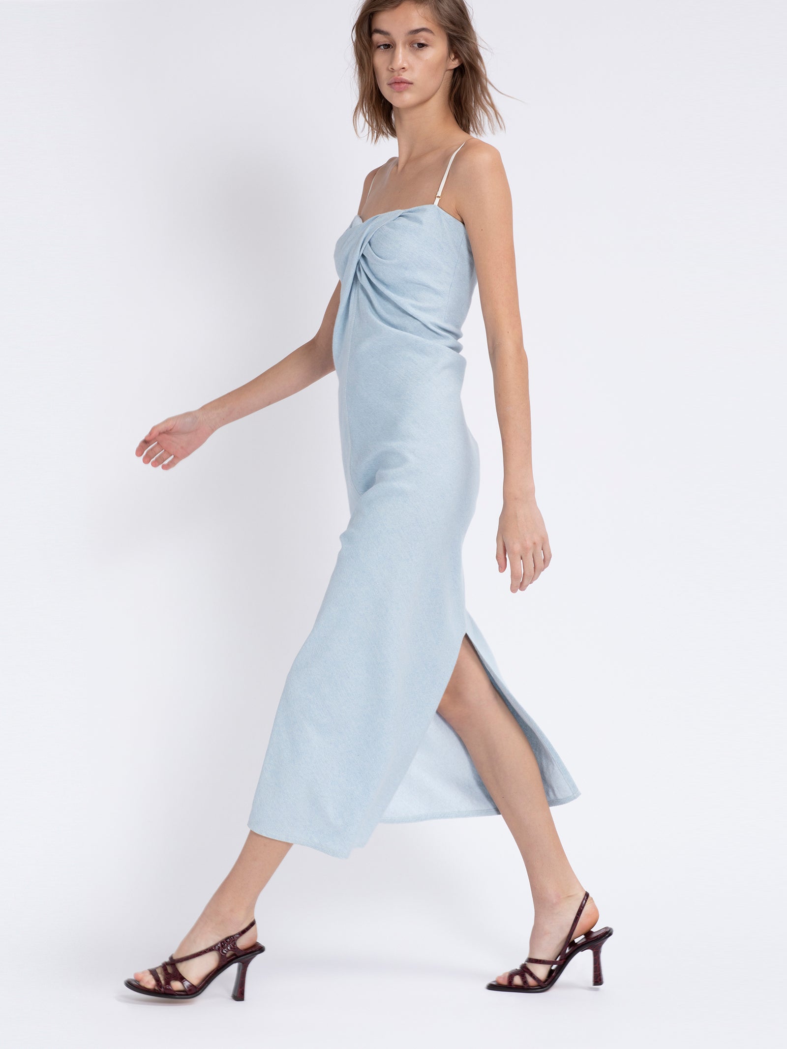 Sabina Light Denim Dress