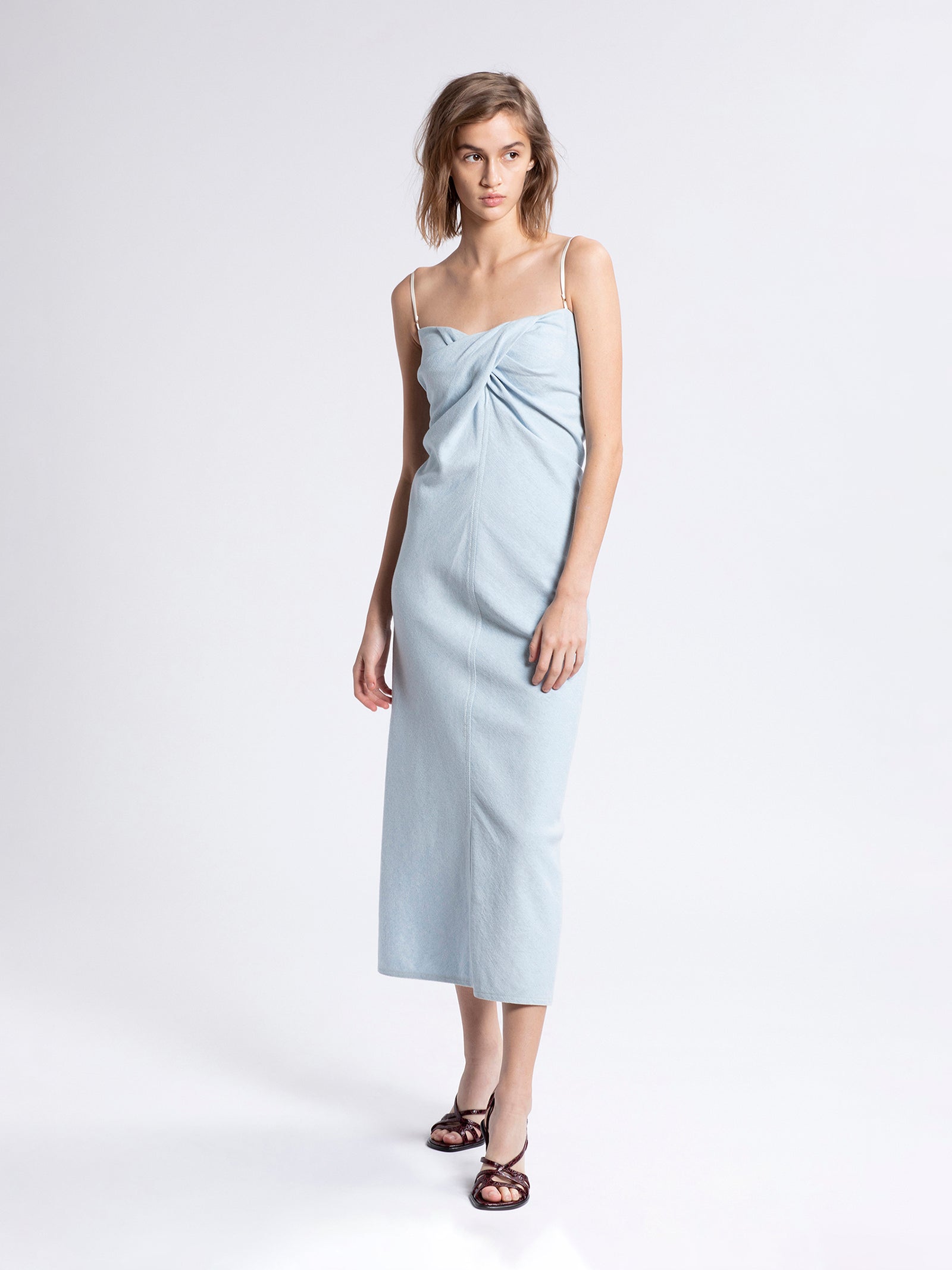 Sabina Light Denim Dress