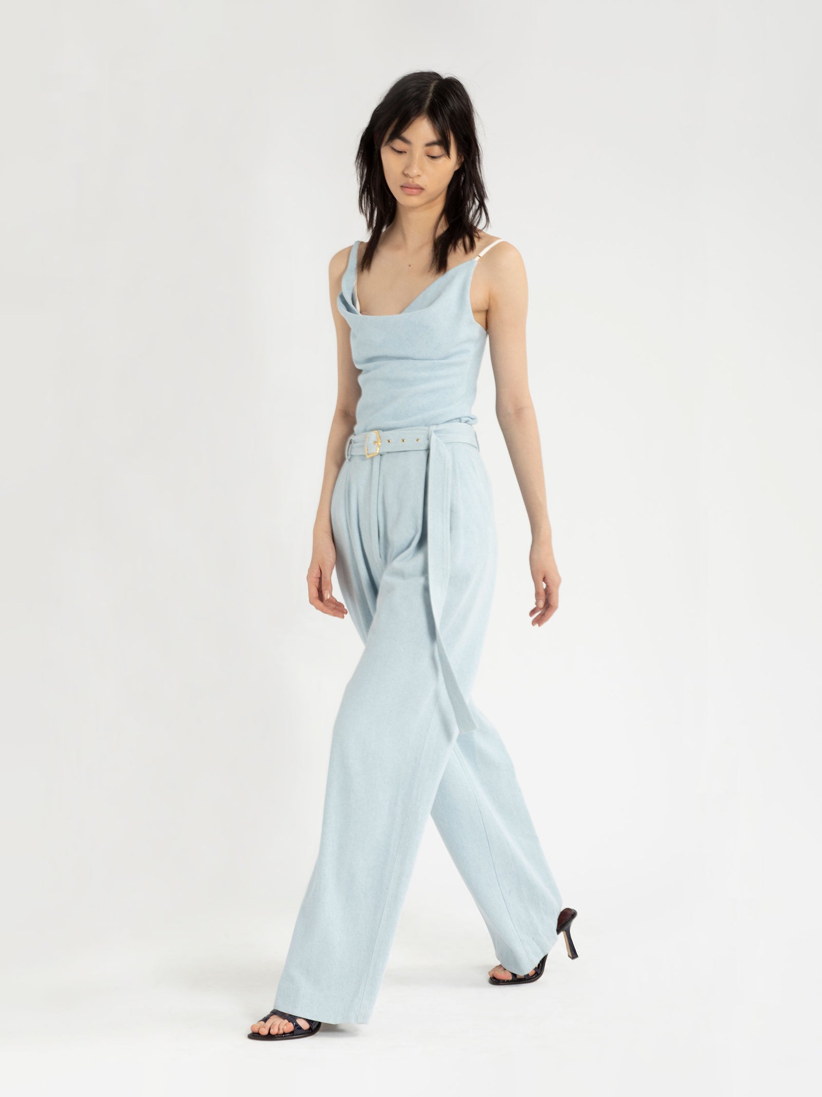 Blanche Light Denim Pant