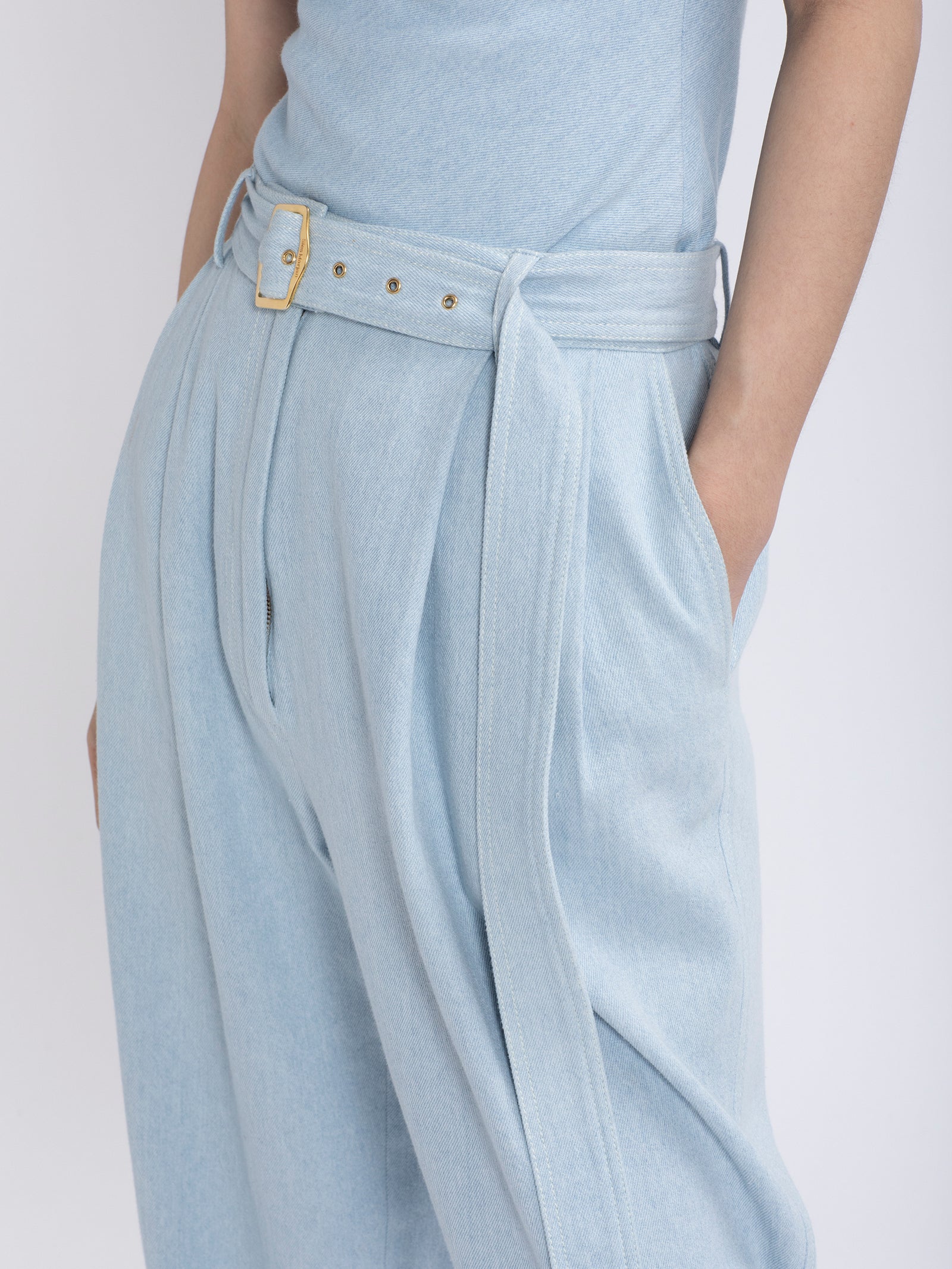 Blanche Light Denim Pant