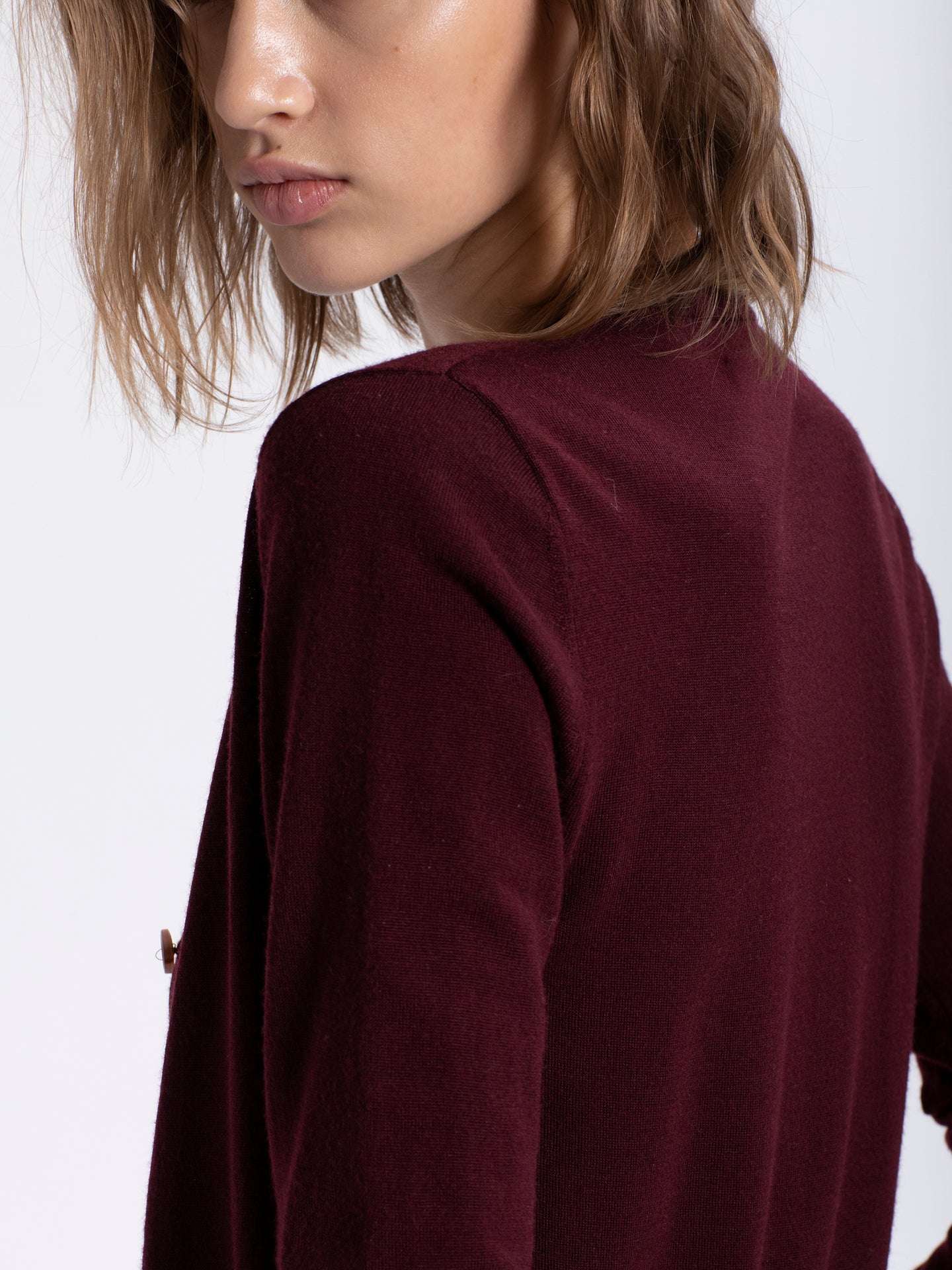 Tahira Superfine Merino Cardigan