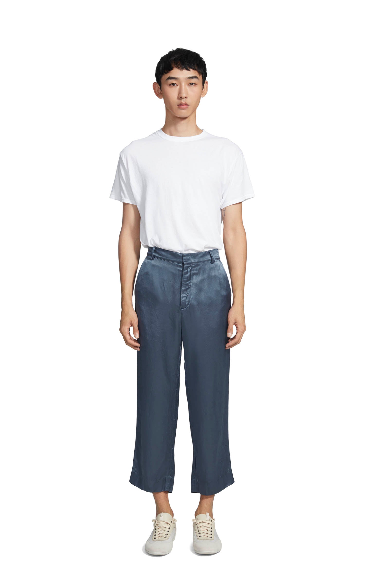 Alex Washed Satin Pant
