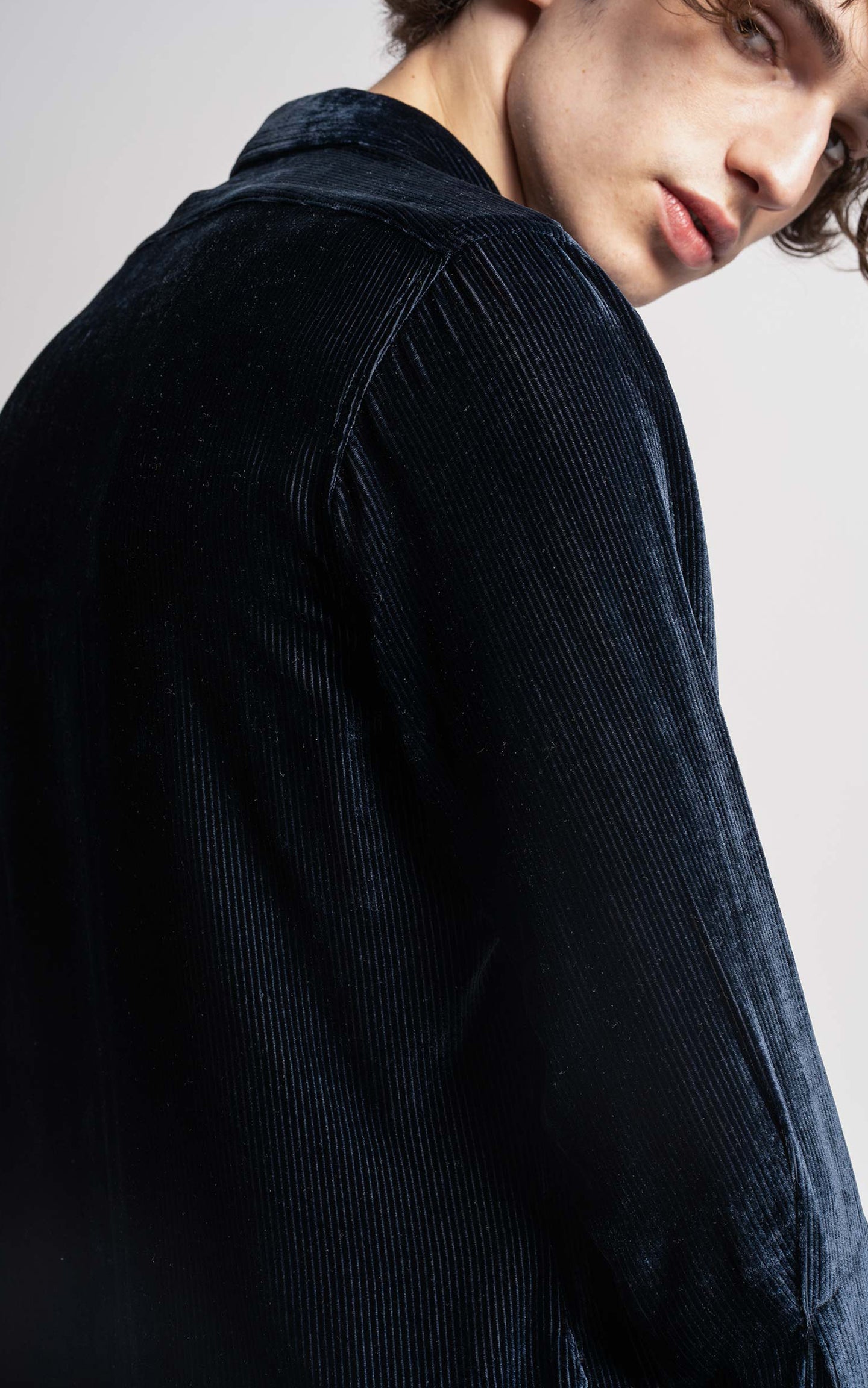 Sander Fluid Cord Shirt