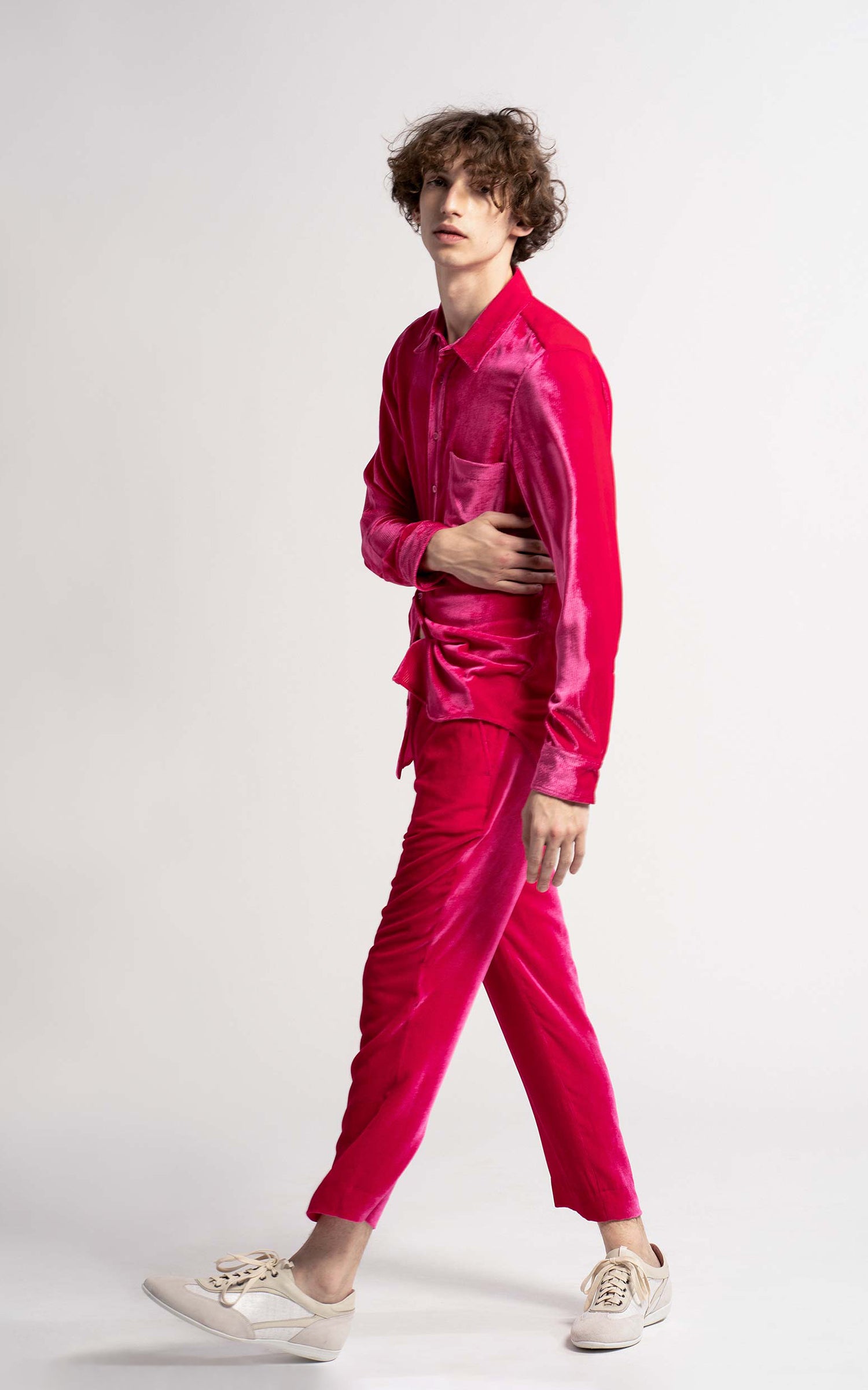 Sander Fluid Cord Shirt