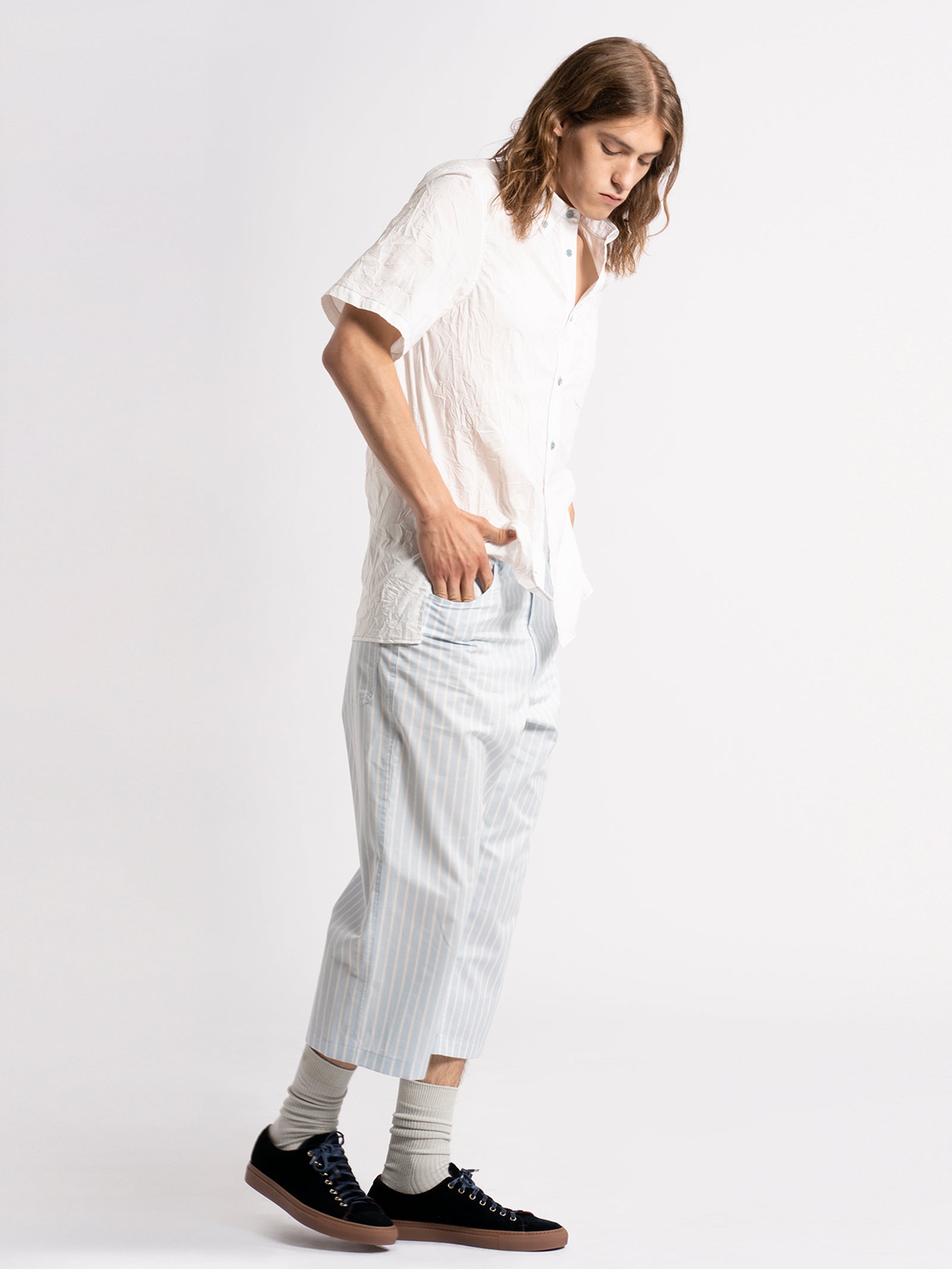 Rooney Crinkled Poplin Shirt