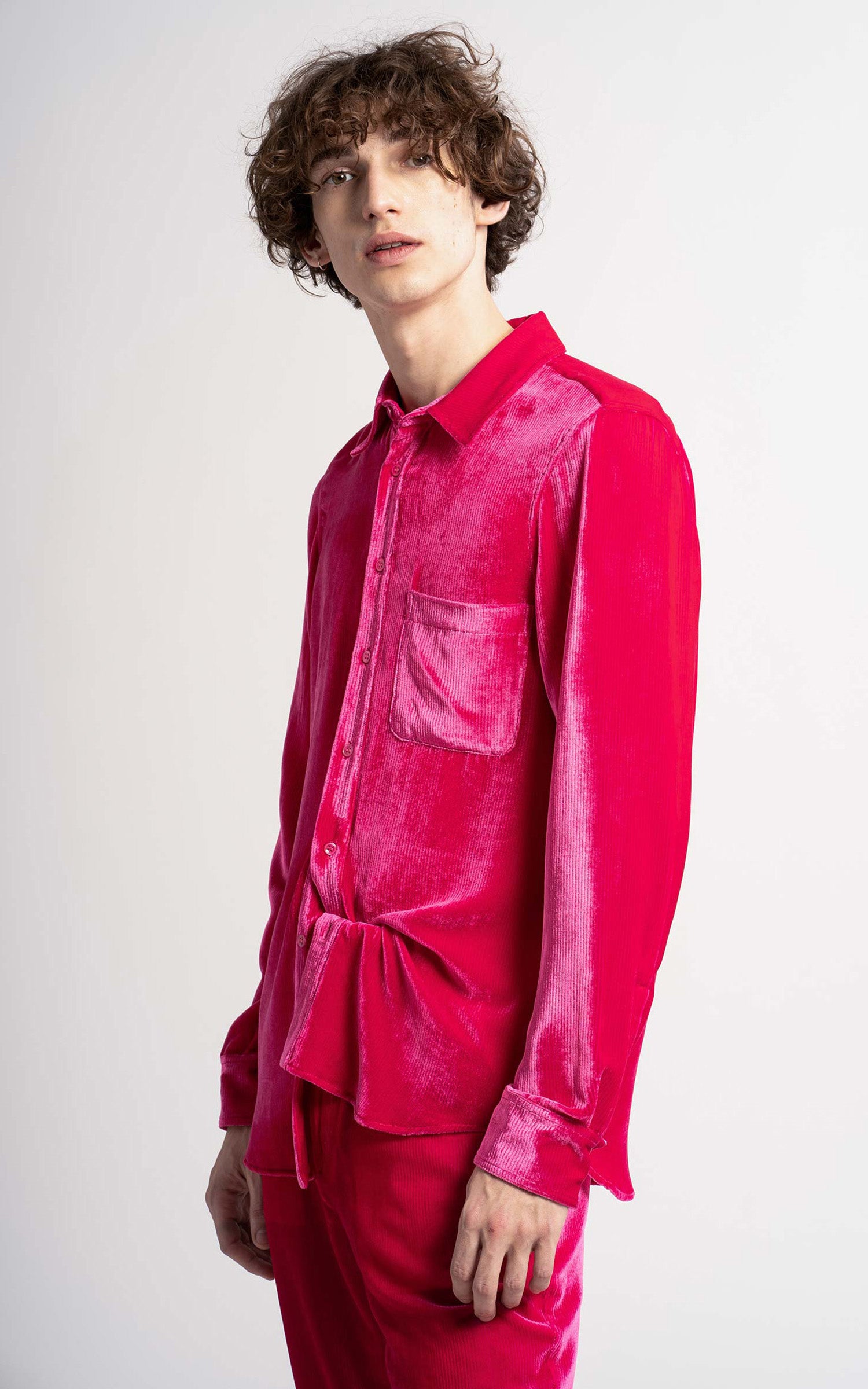 Sander Fluid Cord Shirt