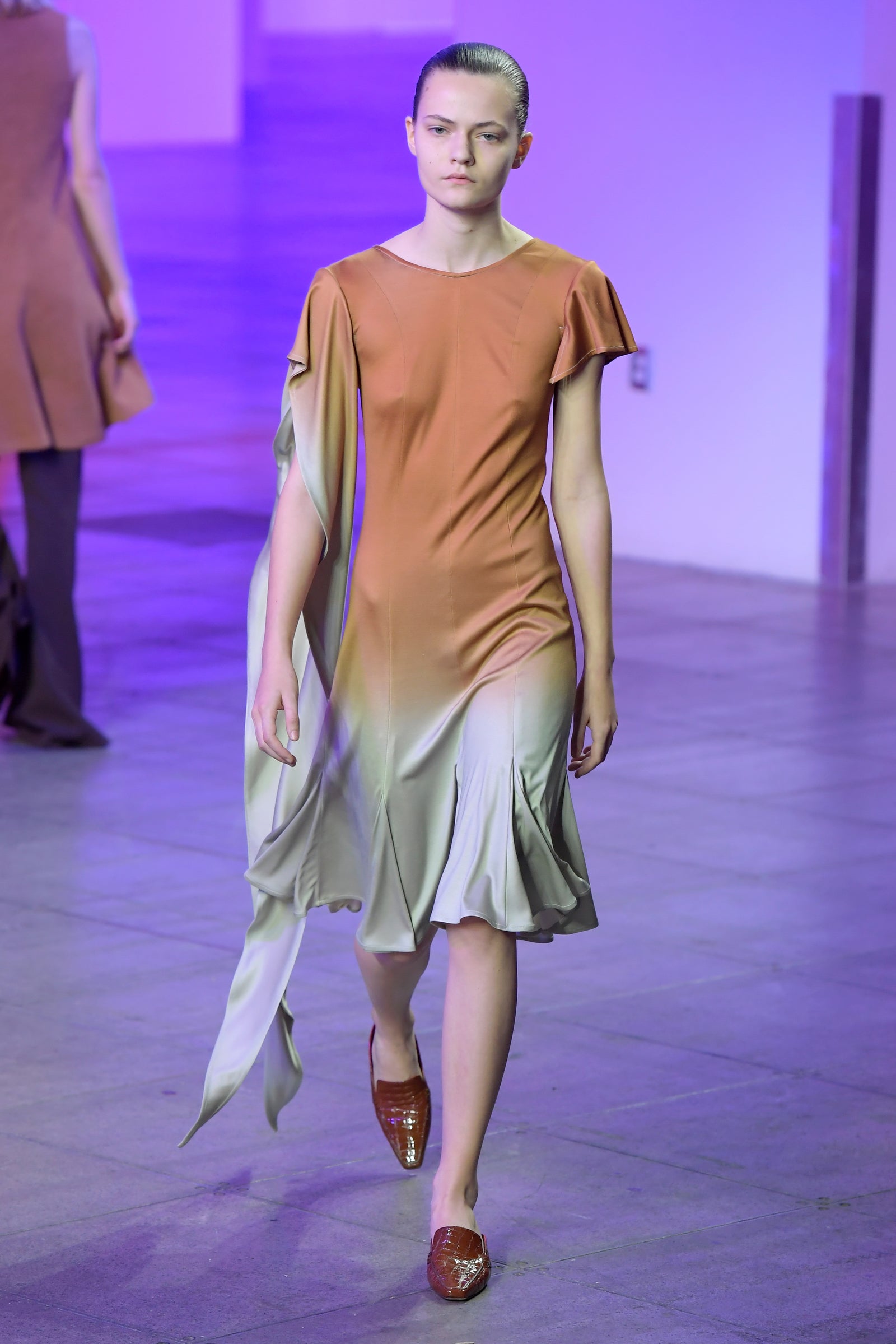 Look 6 from the Sies Marjan Fall/Winter 2018 runway show.
