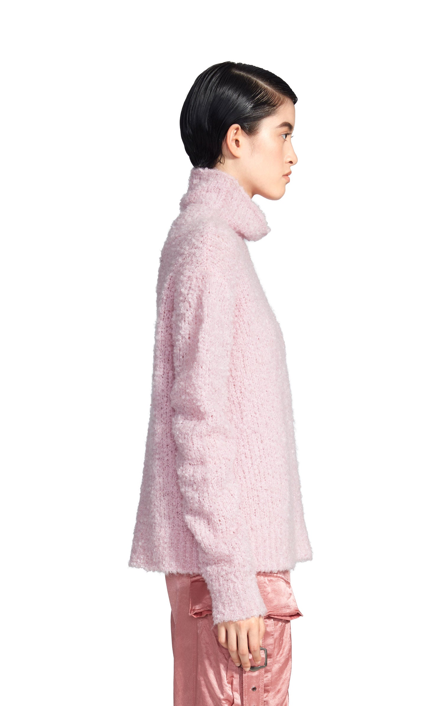 Sukie Boucle Turtleneck
