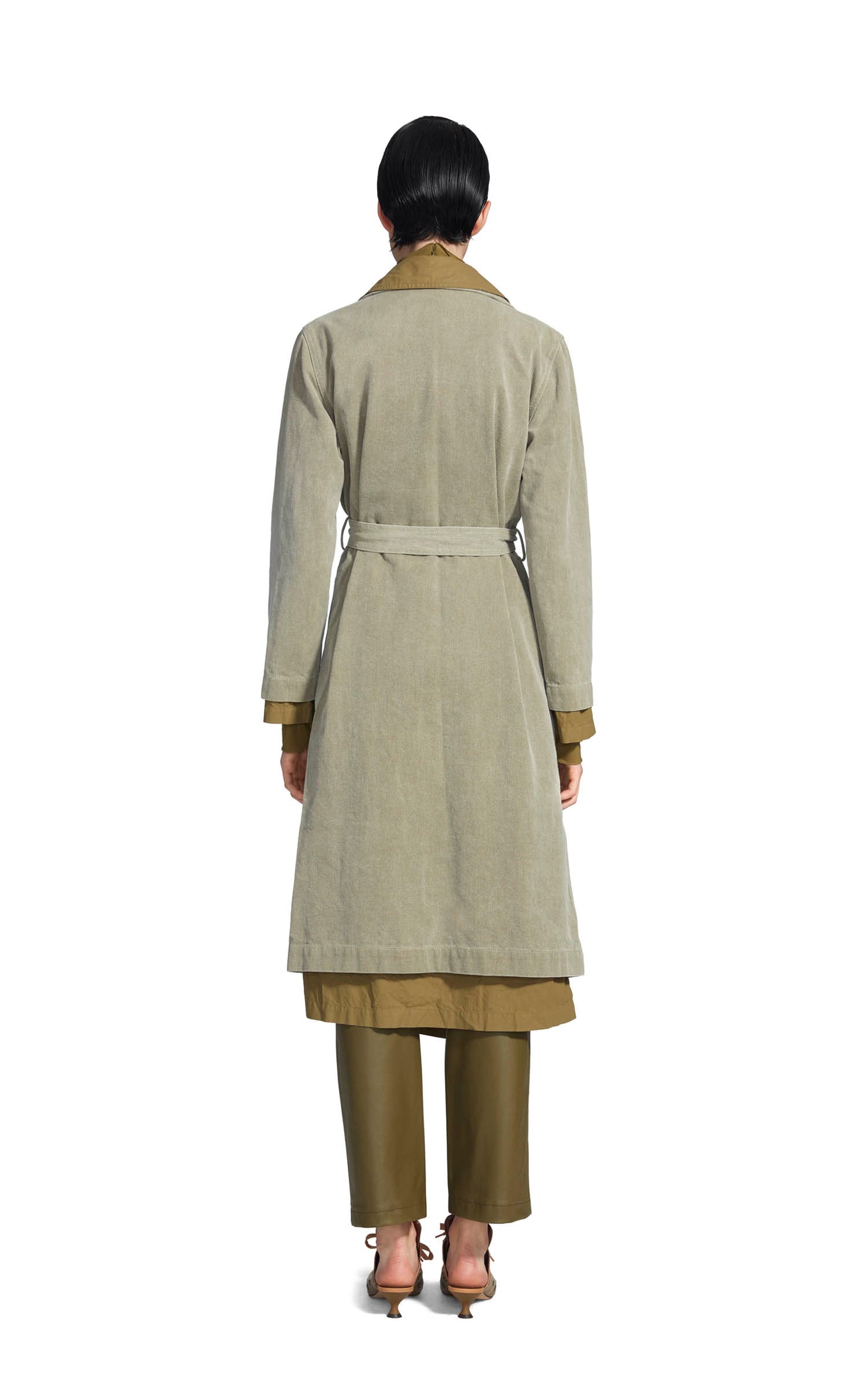 Devin Cotton Canvas Trench Coat