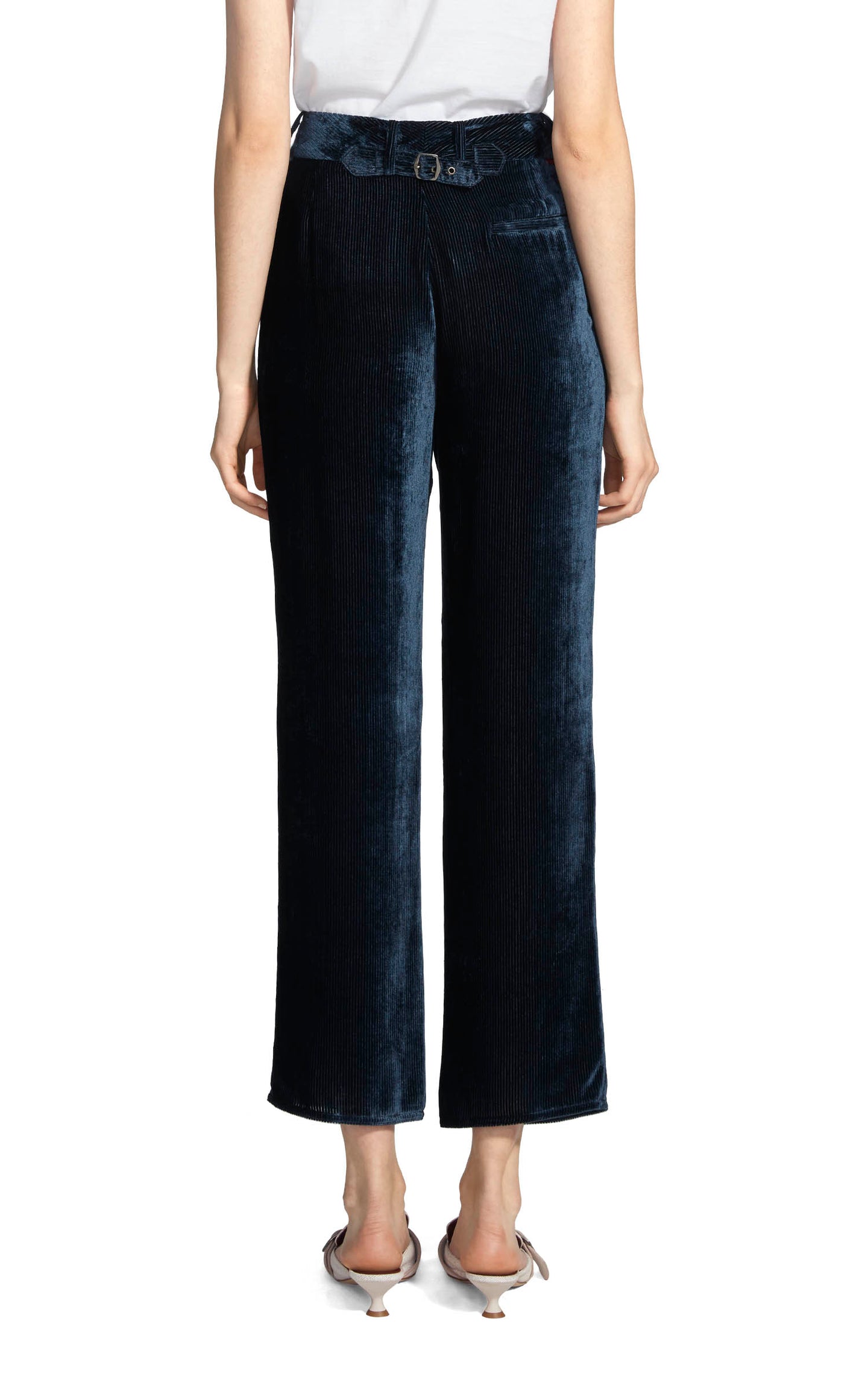 Willa Fluid Corduroy Cropped Pant