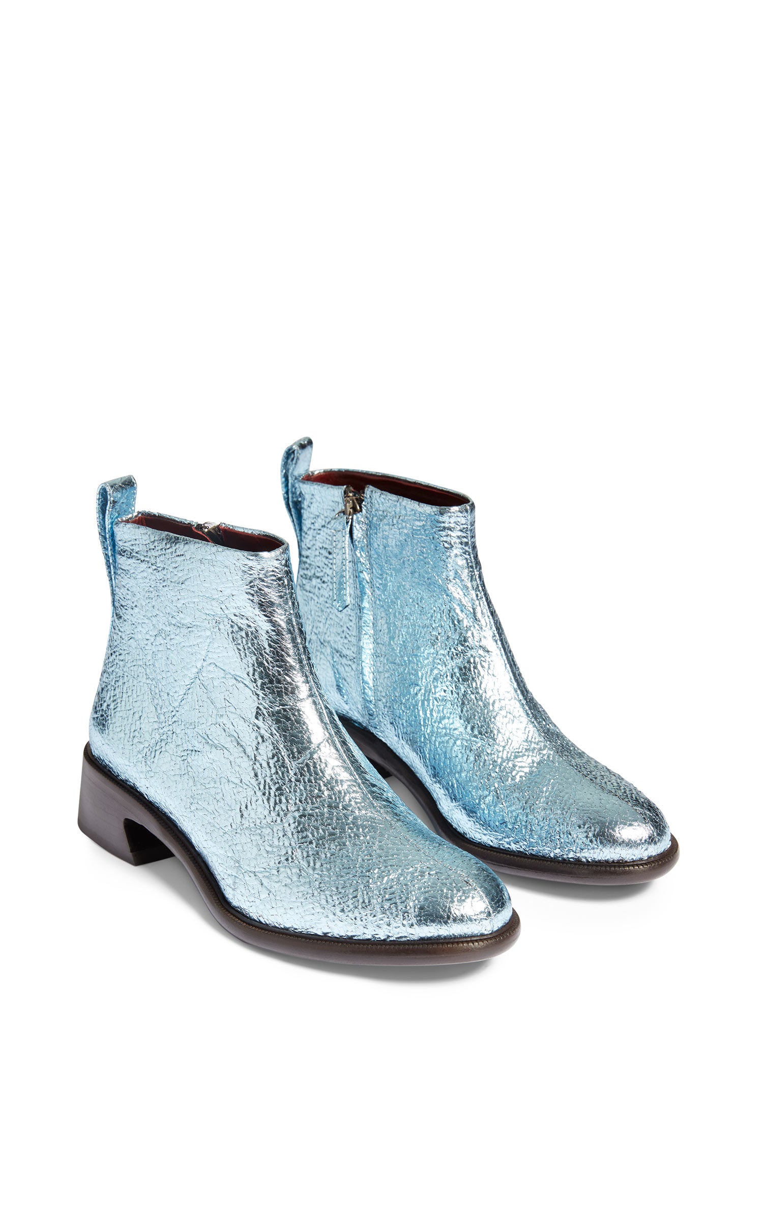 Ally Metallic Ankle Boot