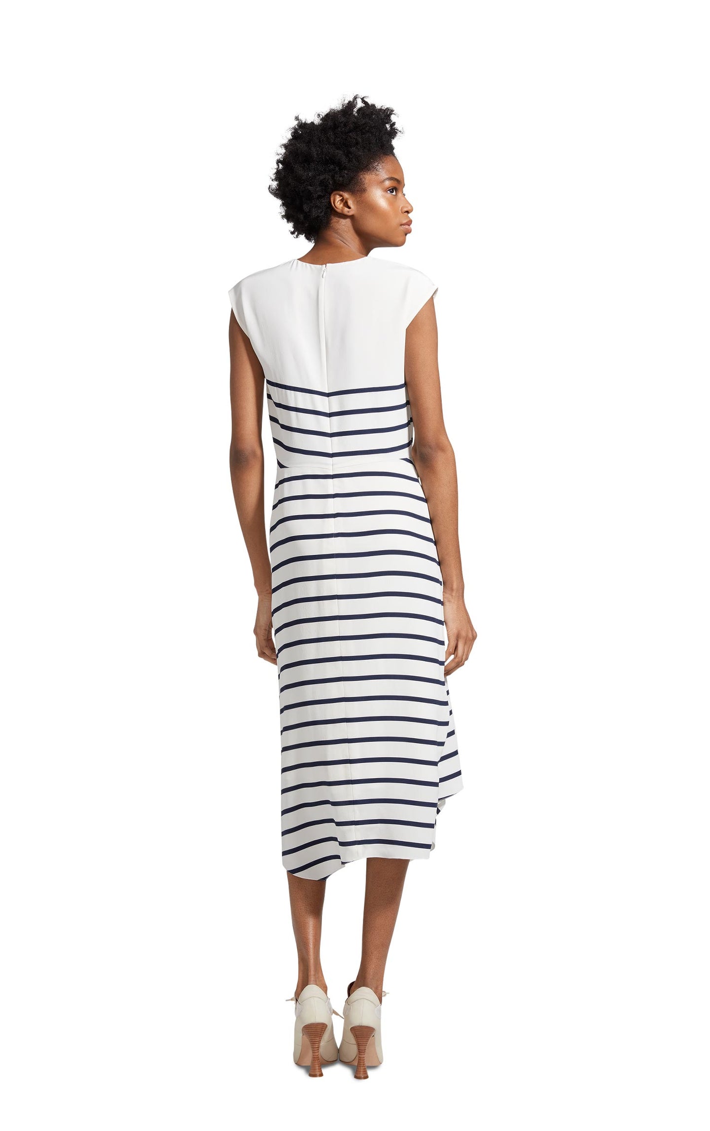 Anita Silk Stripe Dress