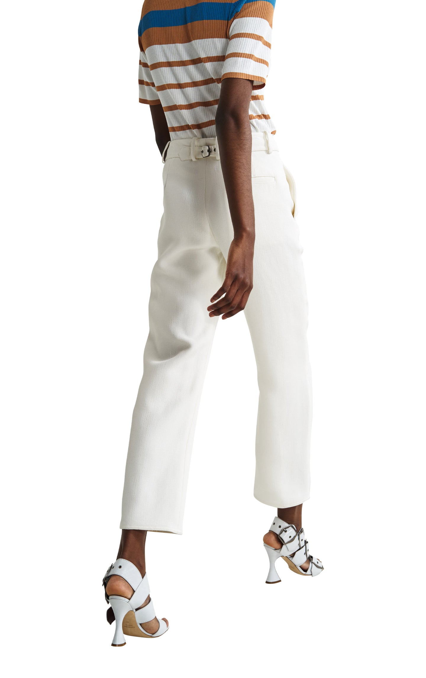 Willa Crepe Double Face Cropped Pant