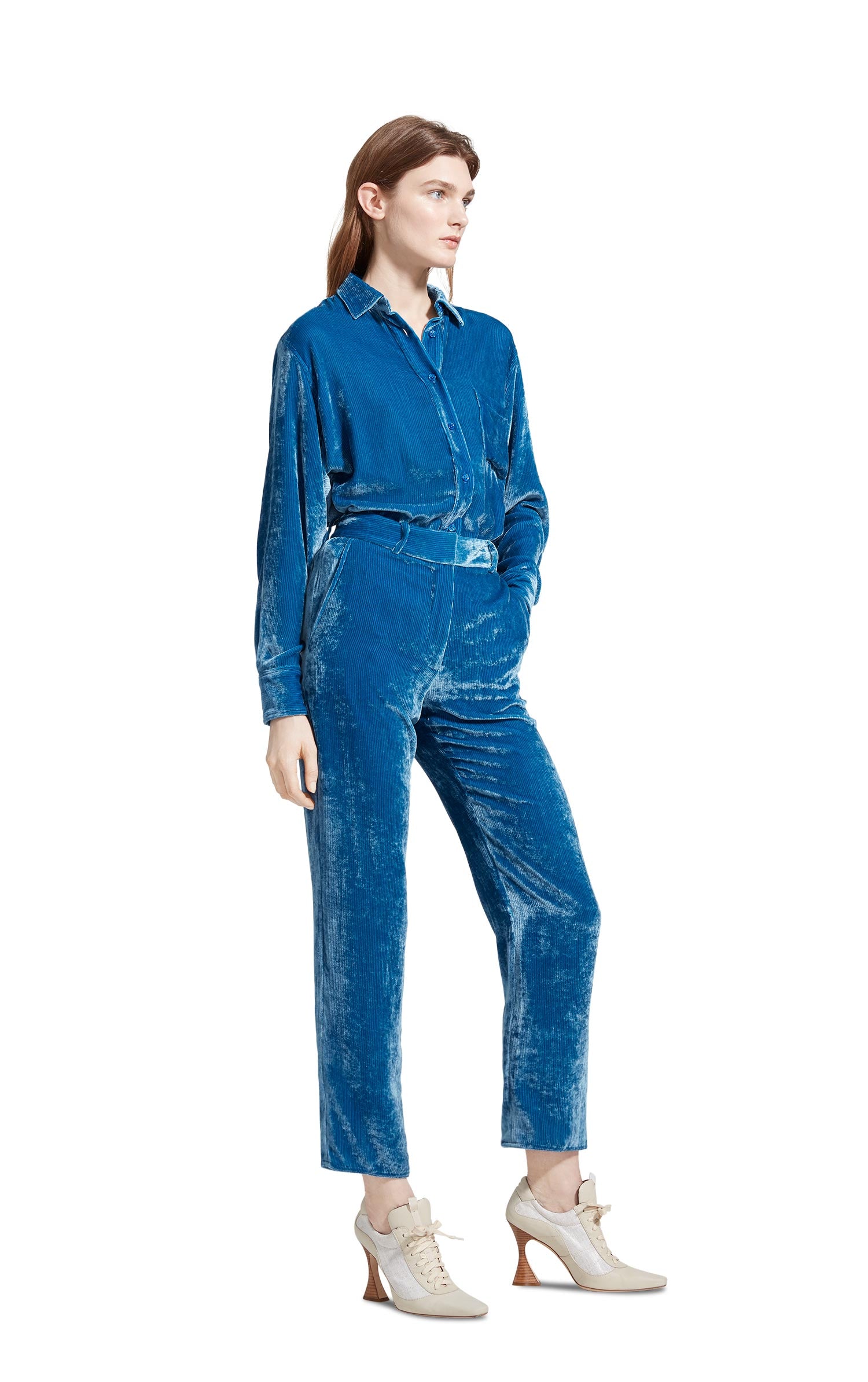 Willa Fluid Corduroy Cropped Pant