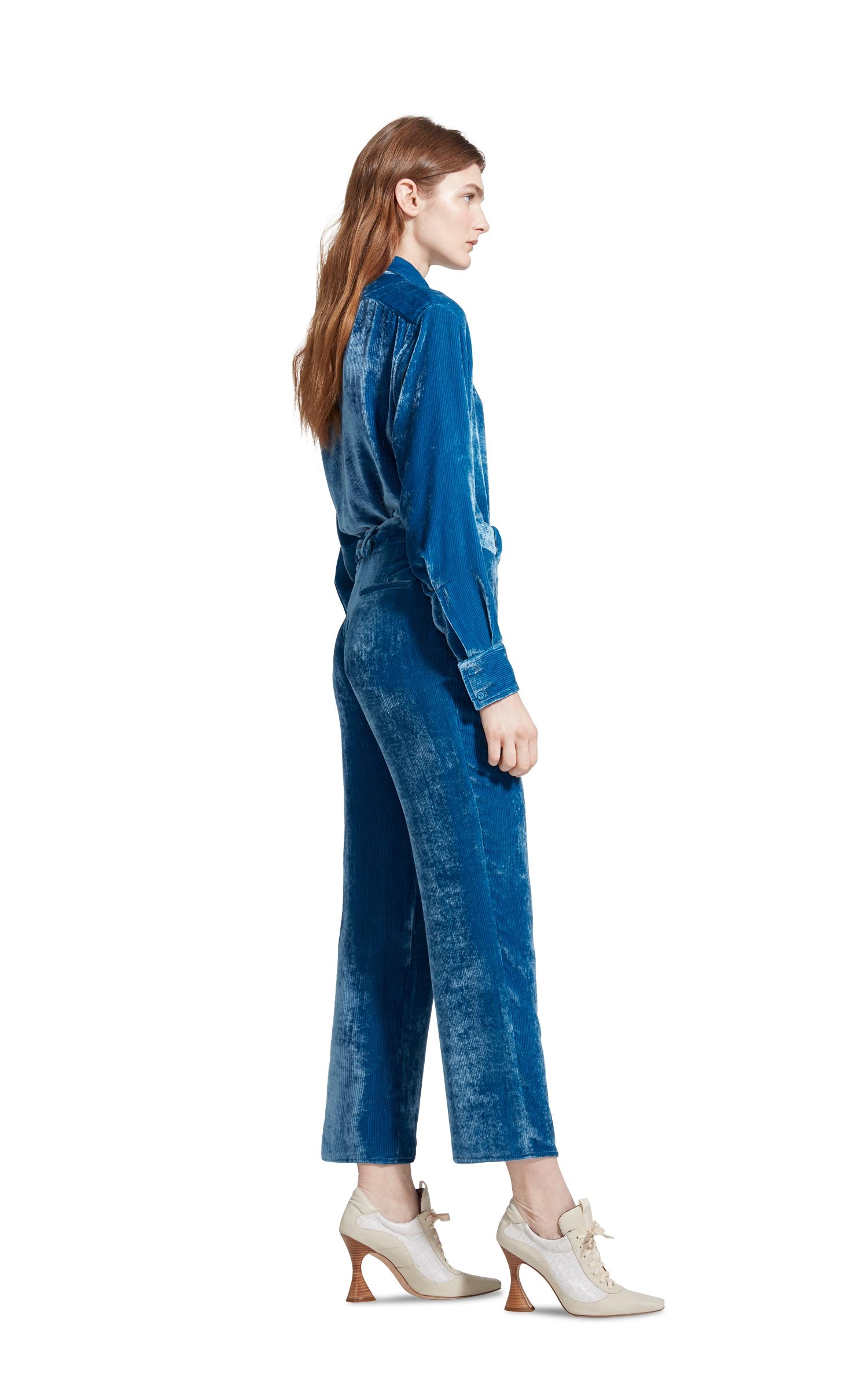 Willa Fluid Corduroy Cropped Pant