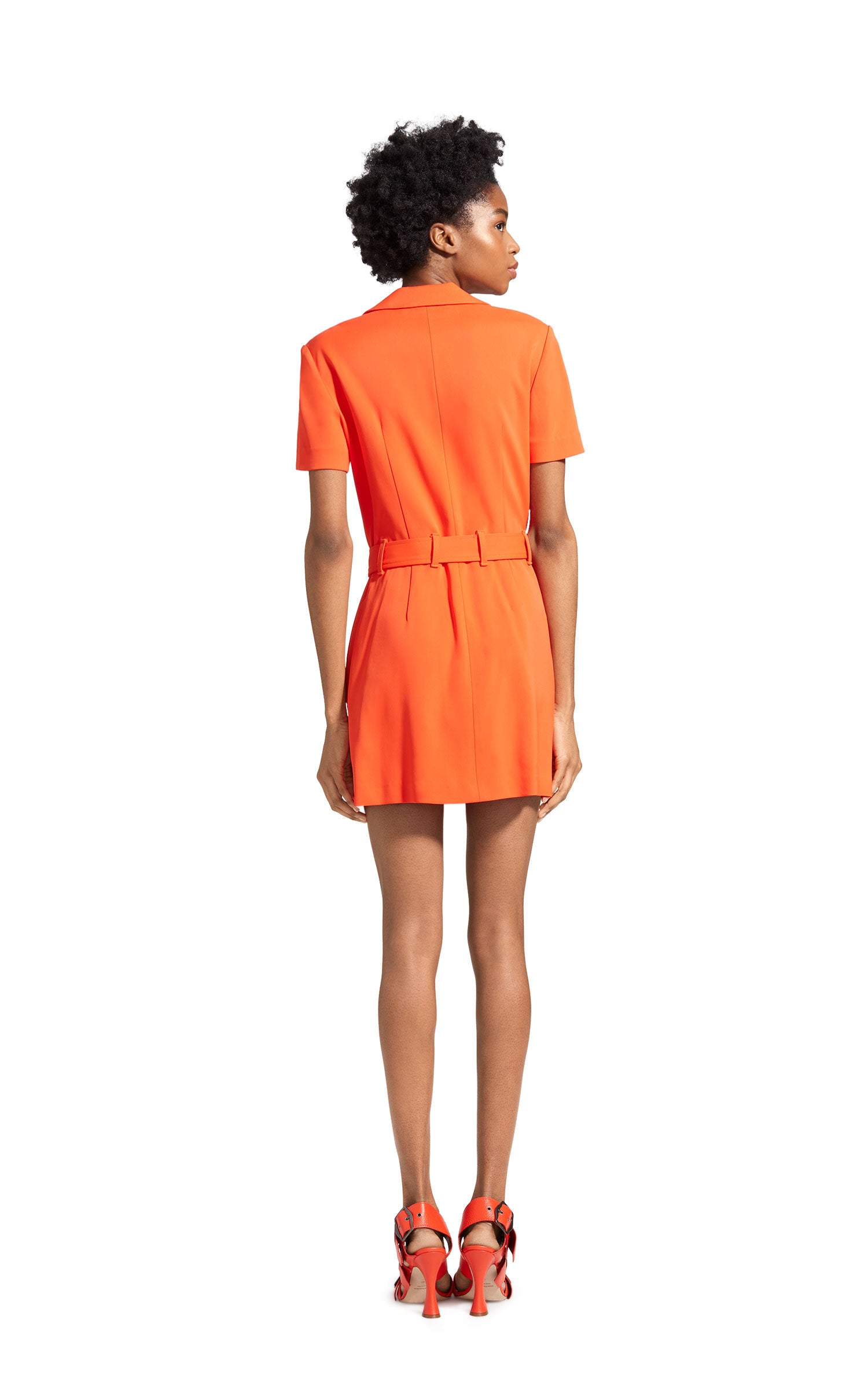blood orange dress Short Sleeve Structured Tulip Mini 10 day comfort Womens Next Blood Orange Midi