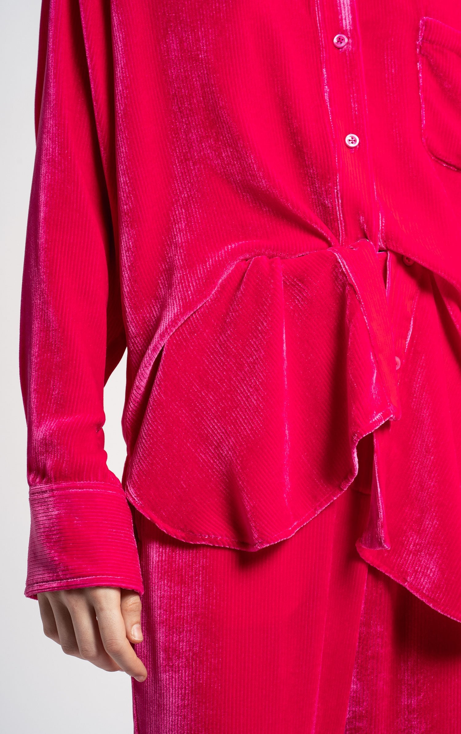 Sander Fluid Cord Shirt