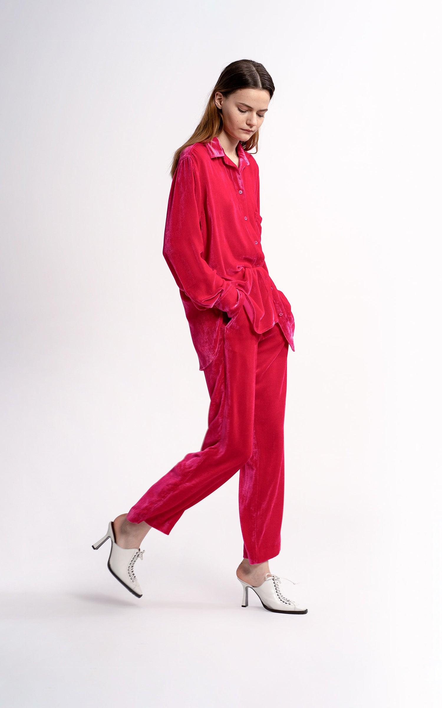 Sander Fluid Cord Shirt