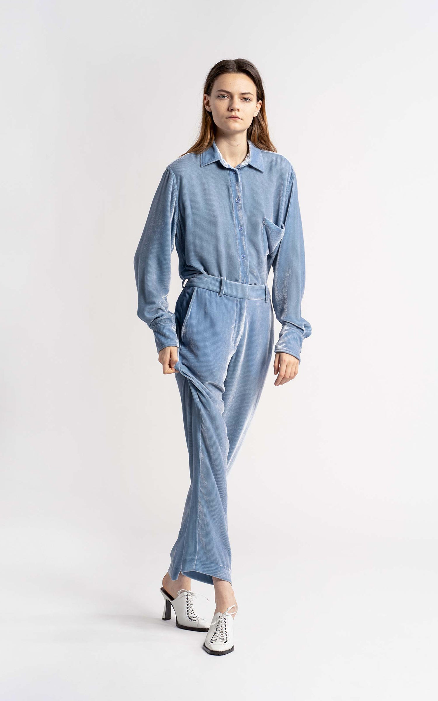 Willa Fluid Corduroy Cropped Pant