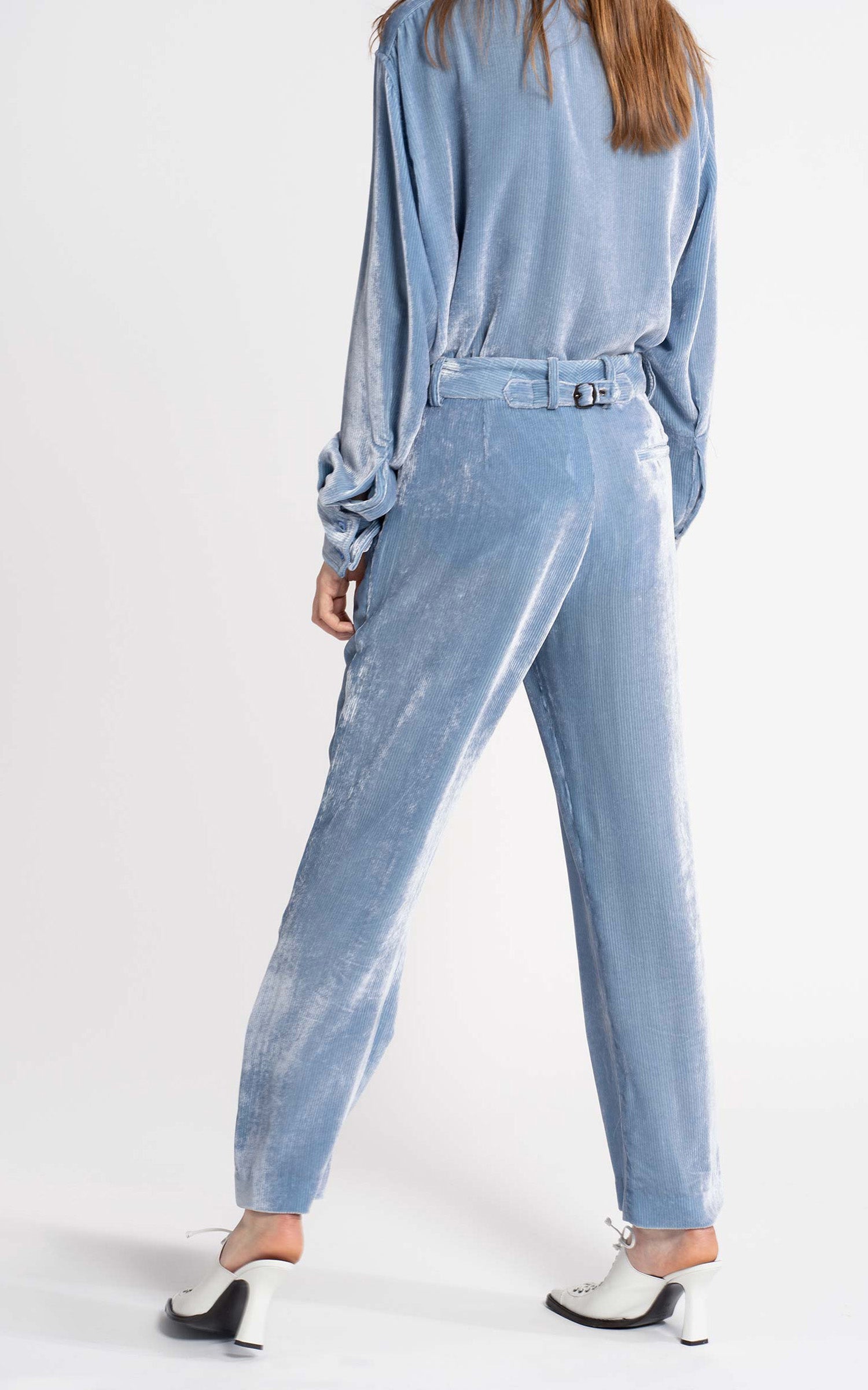 Willa Fluid Corduroy Cropped Pant