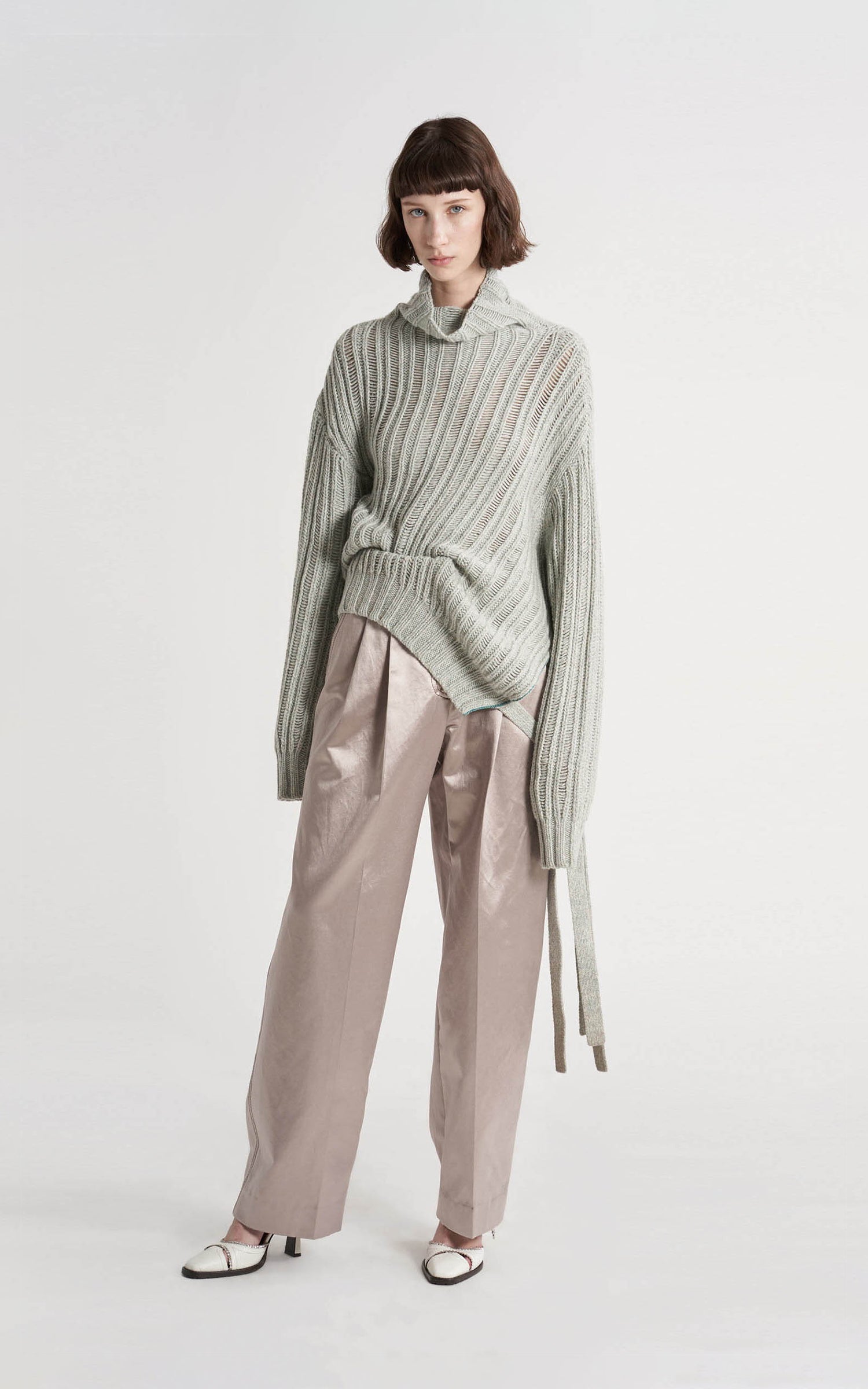 Nancy Cashmere Turtleneck Sweater