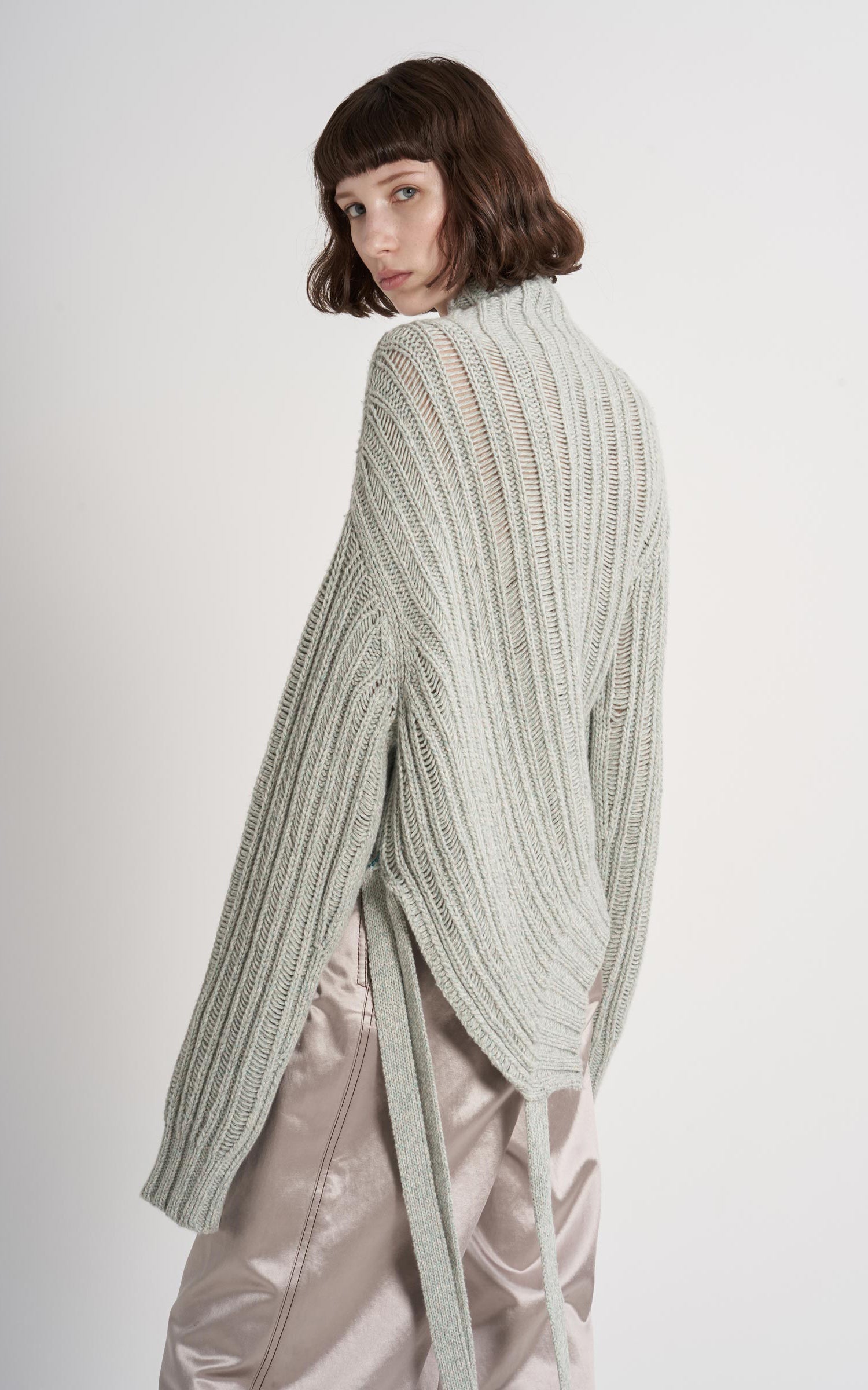 Nancy Cashmere Turtleneck Sweater